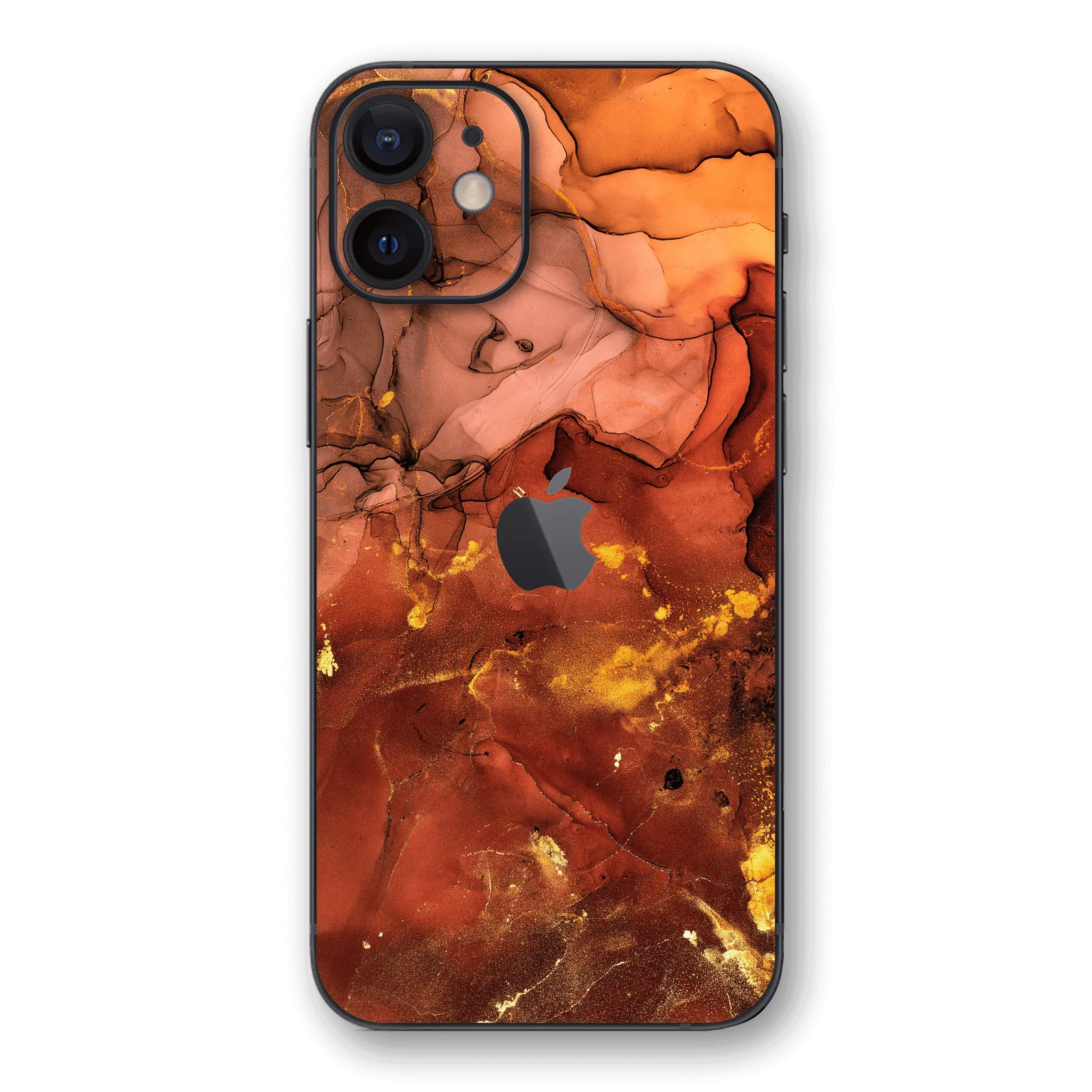 iPhone 12 MINI SIGNATURE AGATE GEODE Flaming Nebula Skin