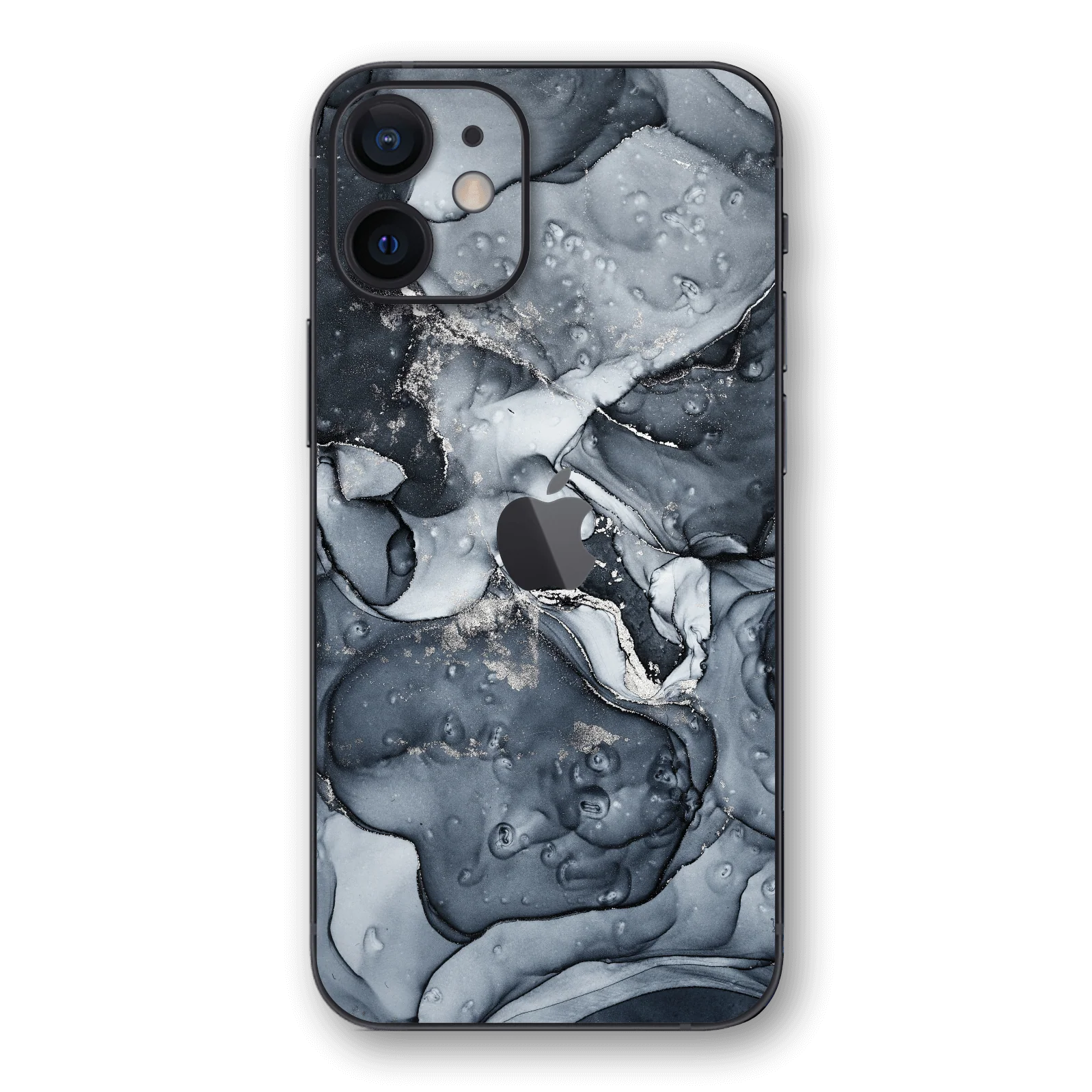 iPhone 12 MINI SIGNATURE Cloudy Silver Dust Skin