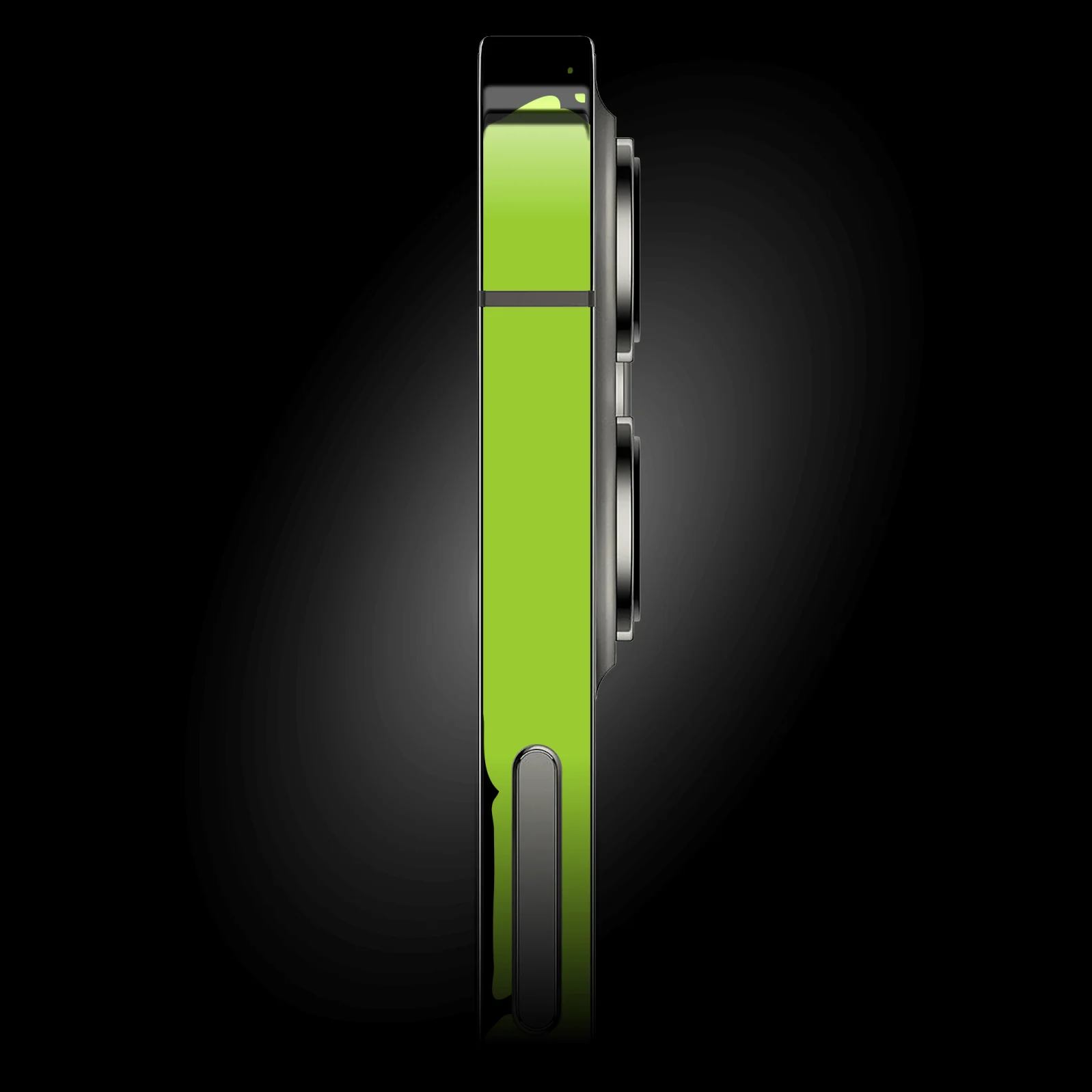 iPhone 12 MINI SIGNATURE Green Dripping Paint Skin - Image 2
