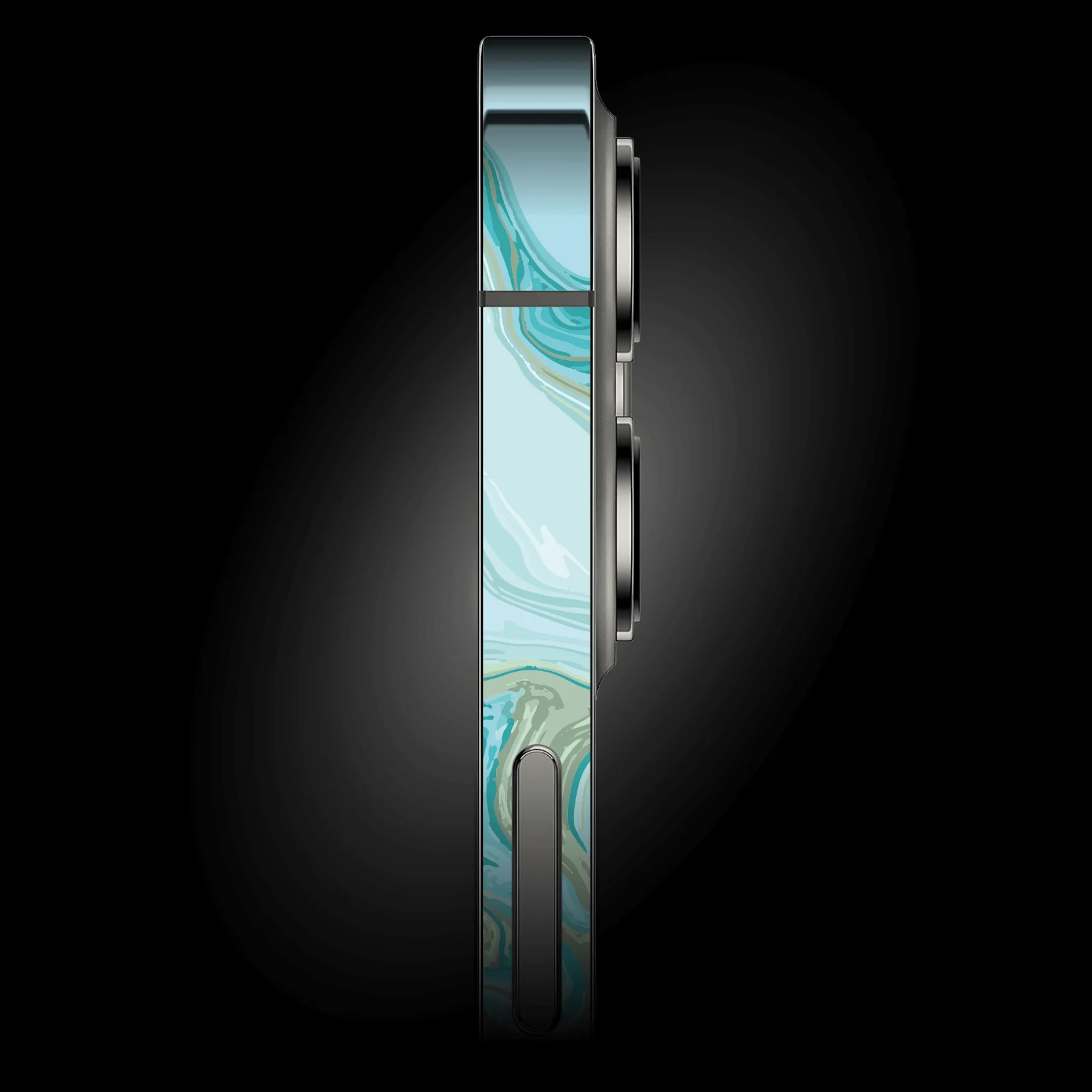 iPhone 12 MINI SIGNATURE Light Turquoise Liquid Skin - Image 2