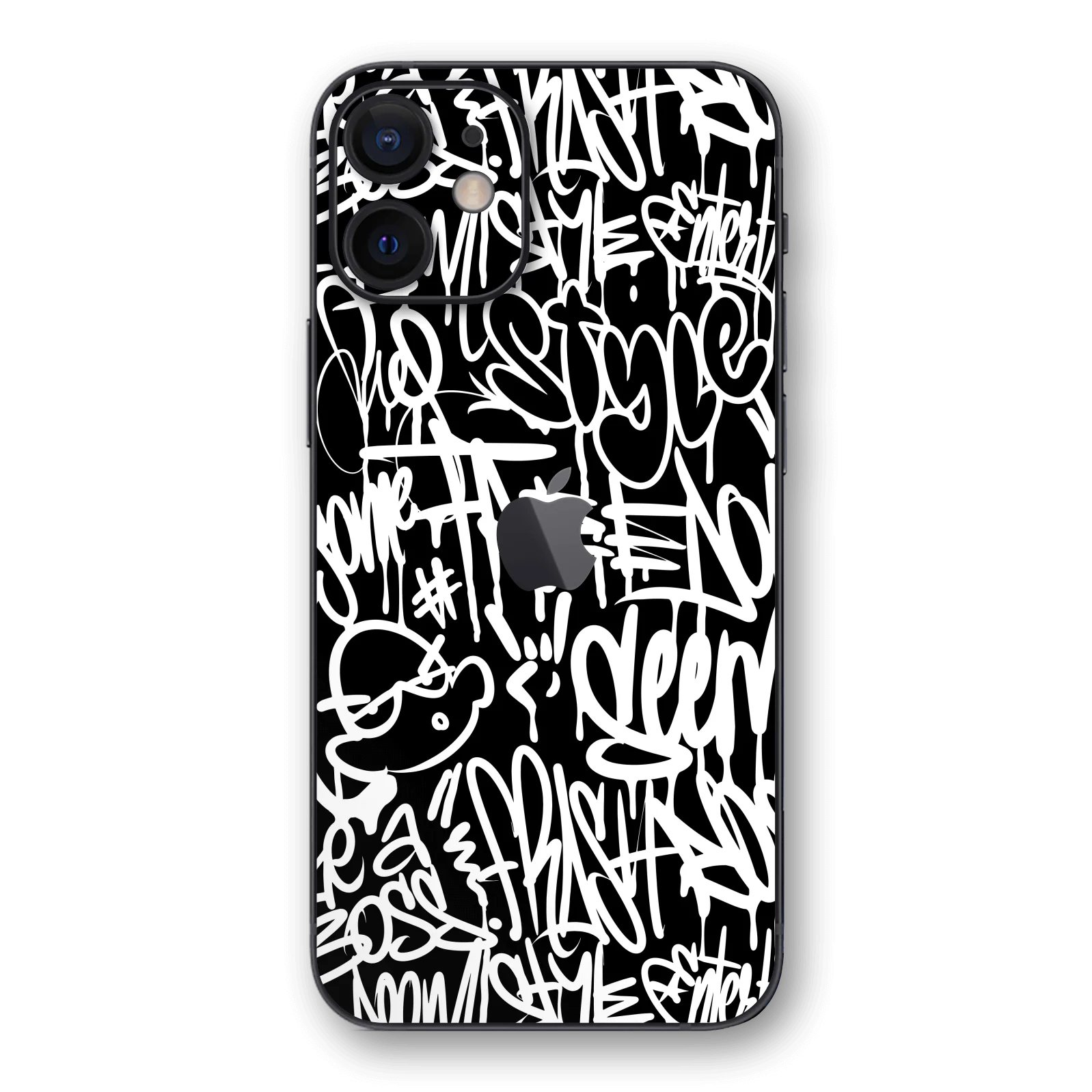 iPhone 12 MINI SIGNATURE Monochrome Graffiti Skin