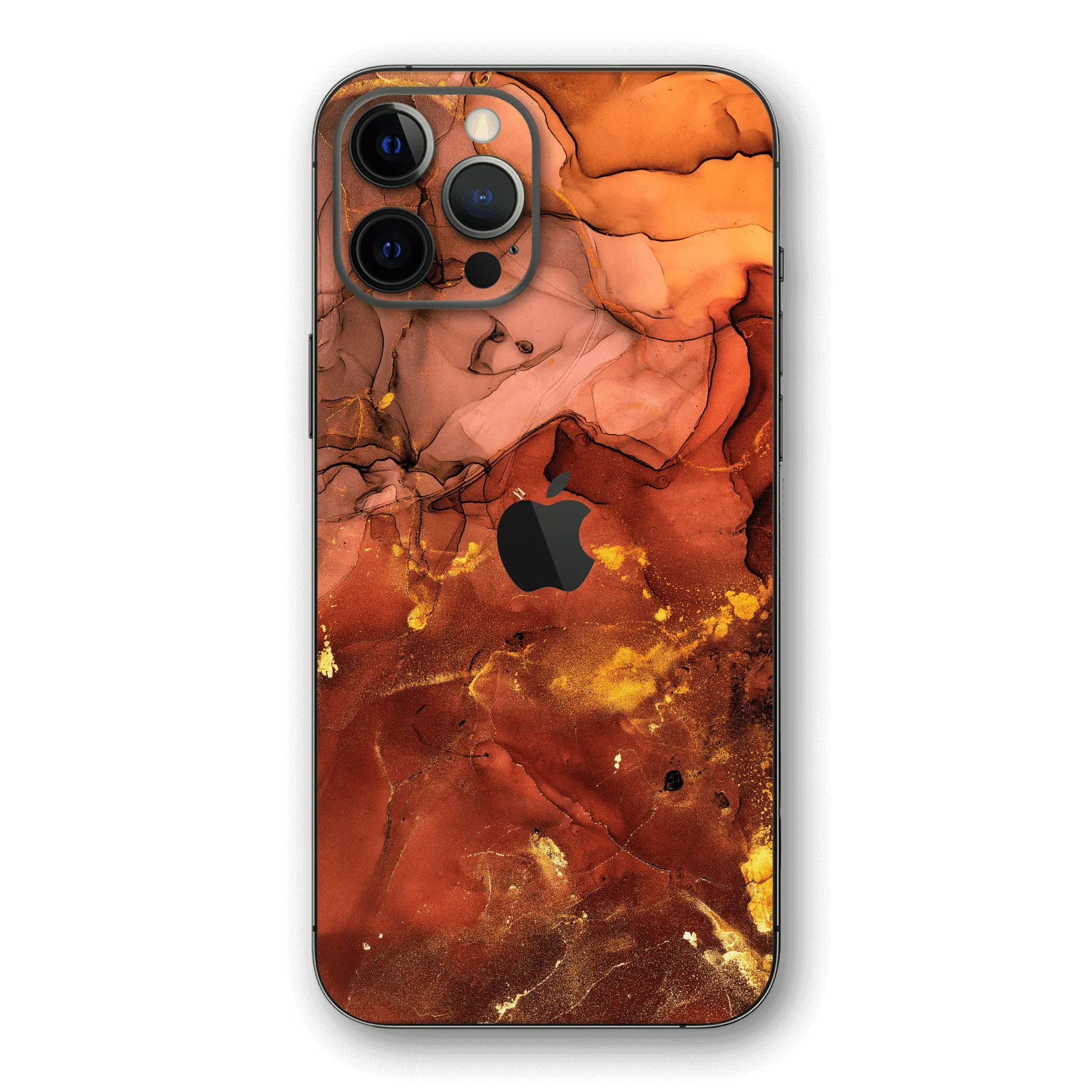 iPhone 12 PRO SIGNATURE AGATE GEODE Flaming Nebula Skin