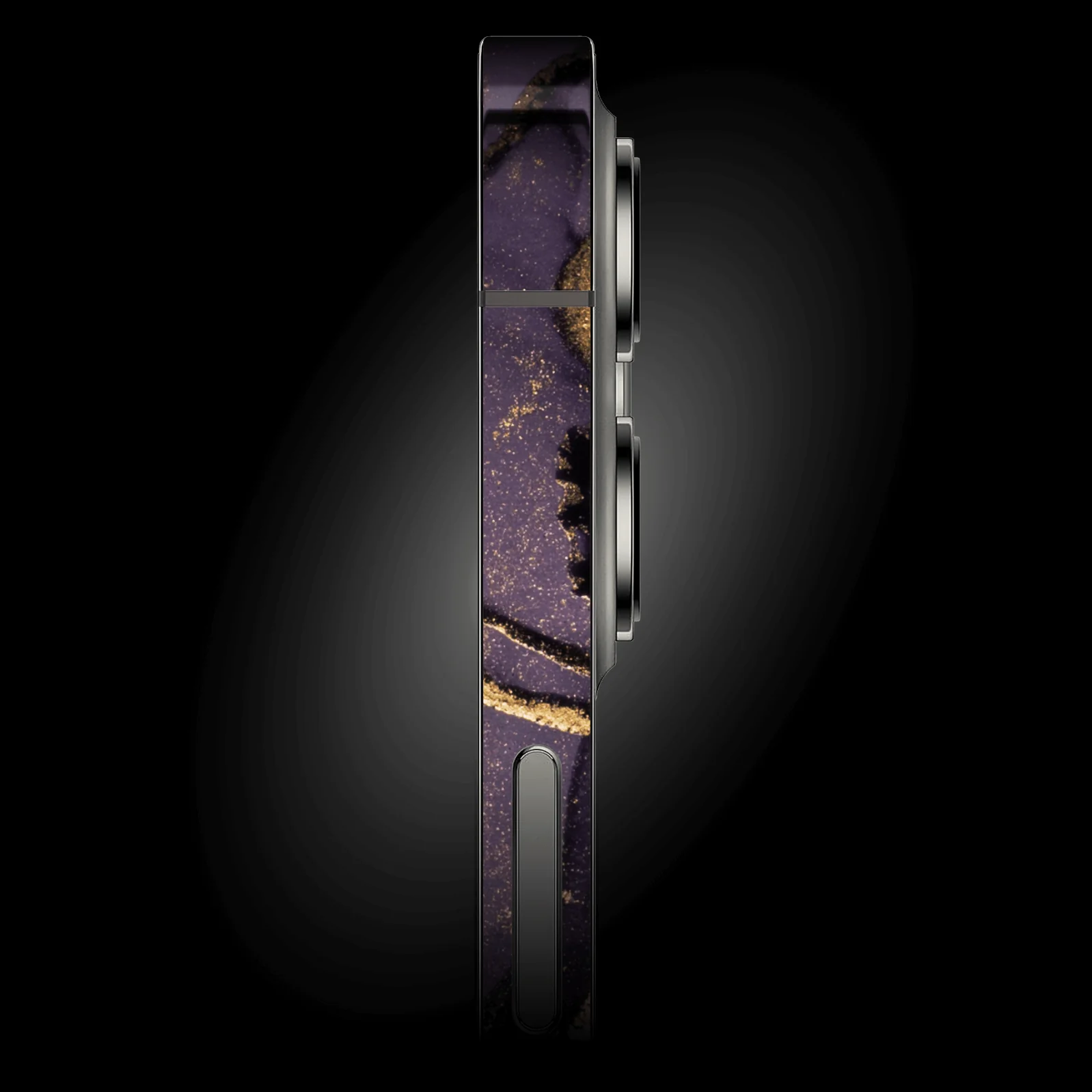 iPhone 12 PRO SIGNATURE AGATE GEODE Purple-Gold Skin - Image 2