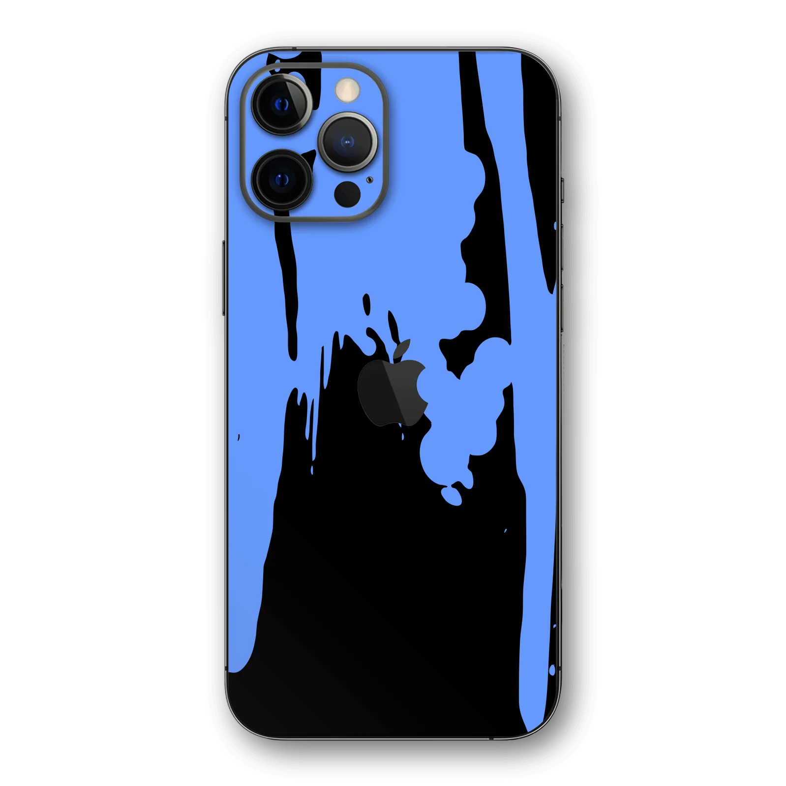 iPhone 12 PRO SIGNATURE Blue Paint Splatter Skin