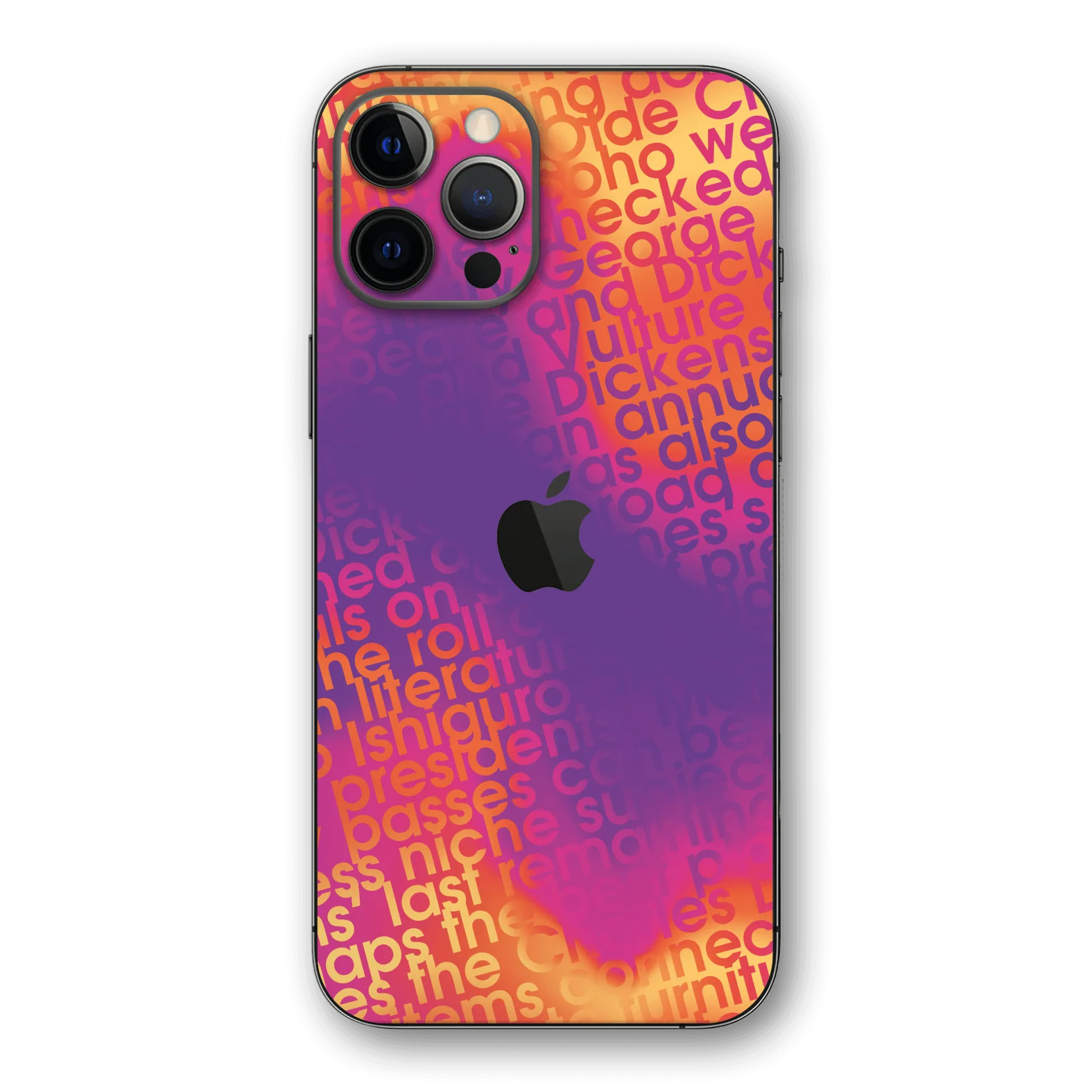 iPhone 12 PRO SIGNATURE Inferno Swirl Skin