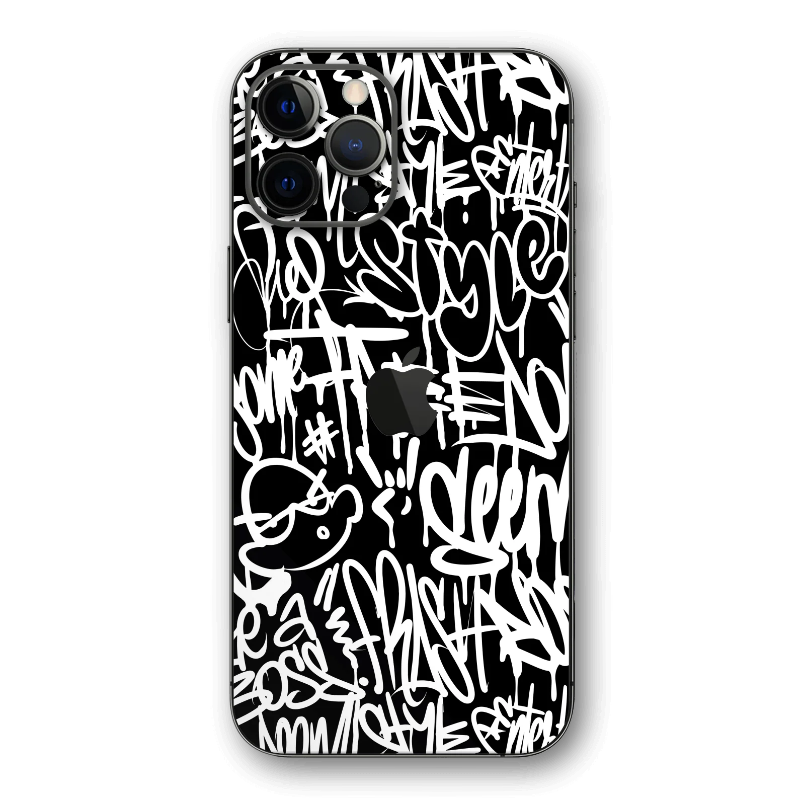 iPhone 12 PRO SIGNATURE Monochrome Graffiti Skin