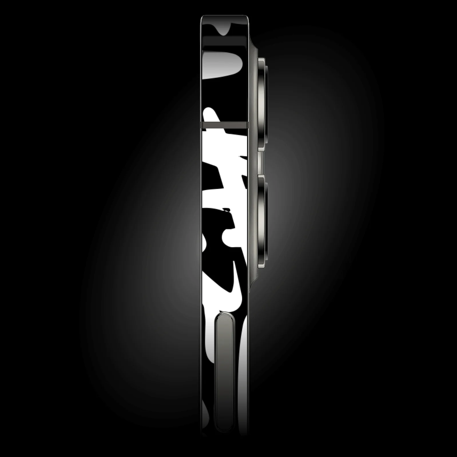 iPhone 12 PRO SIGNATURE Monochrome Graffiti Skin - Image 2