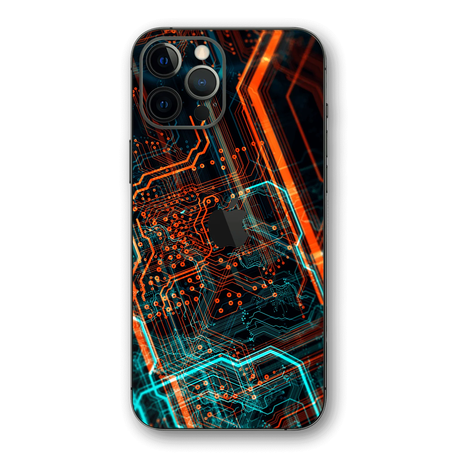 iPhone 12 PRO SIGNATURE NEON PCB Board Skin
