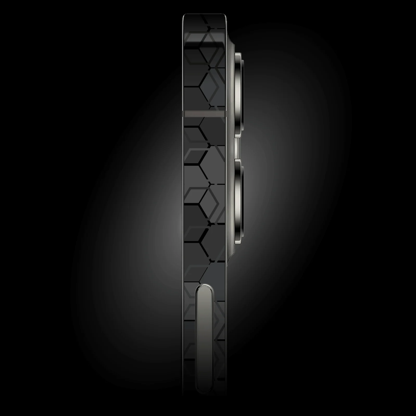 iPhone 12 SIGNATURE Abstract SLATE Hexagon Skin - Image 2