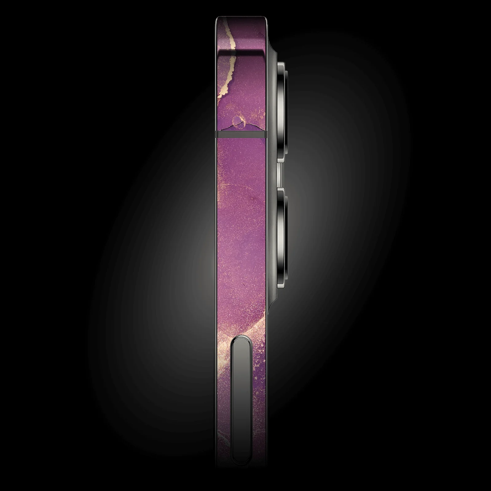 iPhone 12 SIGNATURE AGATE GEODE Purple-Gold Skin - Image 2
