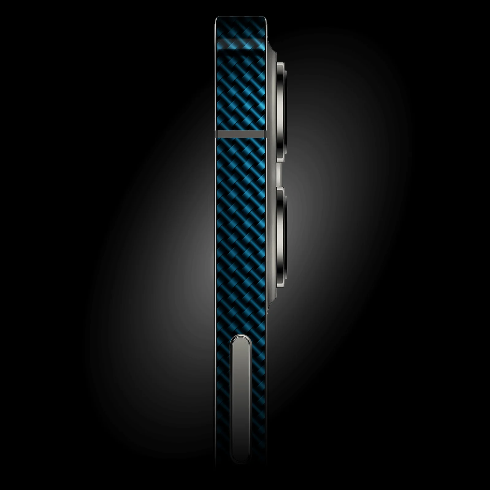 iPhone 12 SIGNATURE HydroCarbon BLUE Grid Skin - Image 2