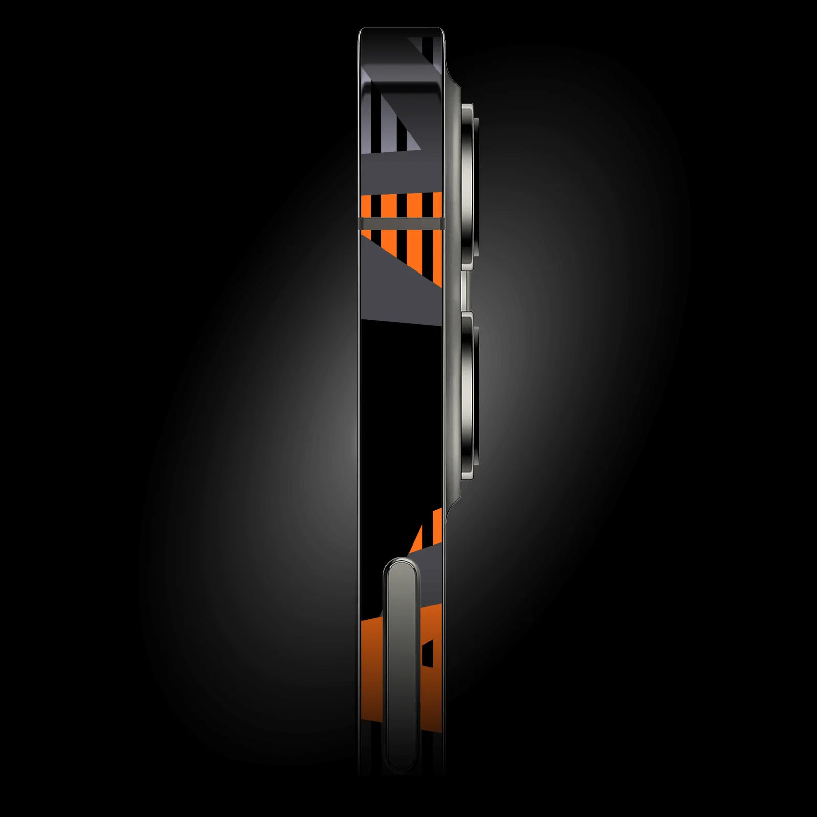 iPhone 12 SIGNATURE Sharp-Edged Orange CAMO Skin - Image 2