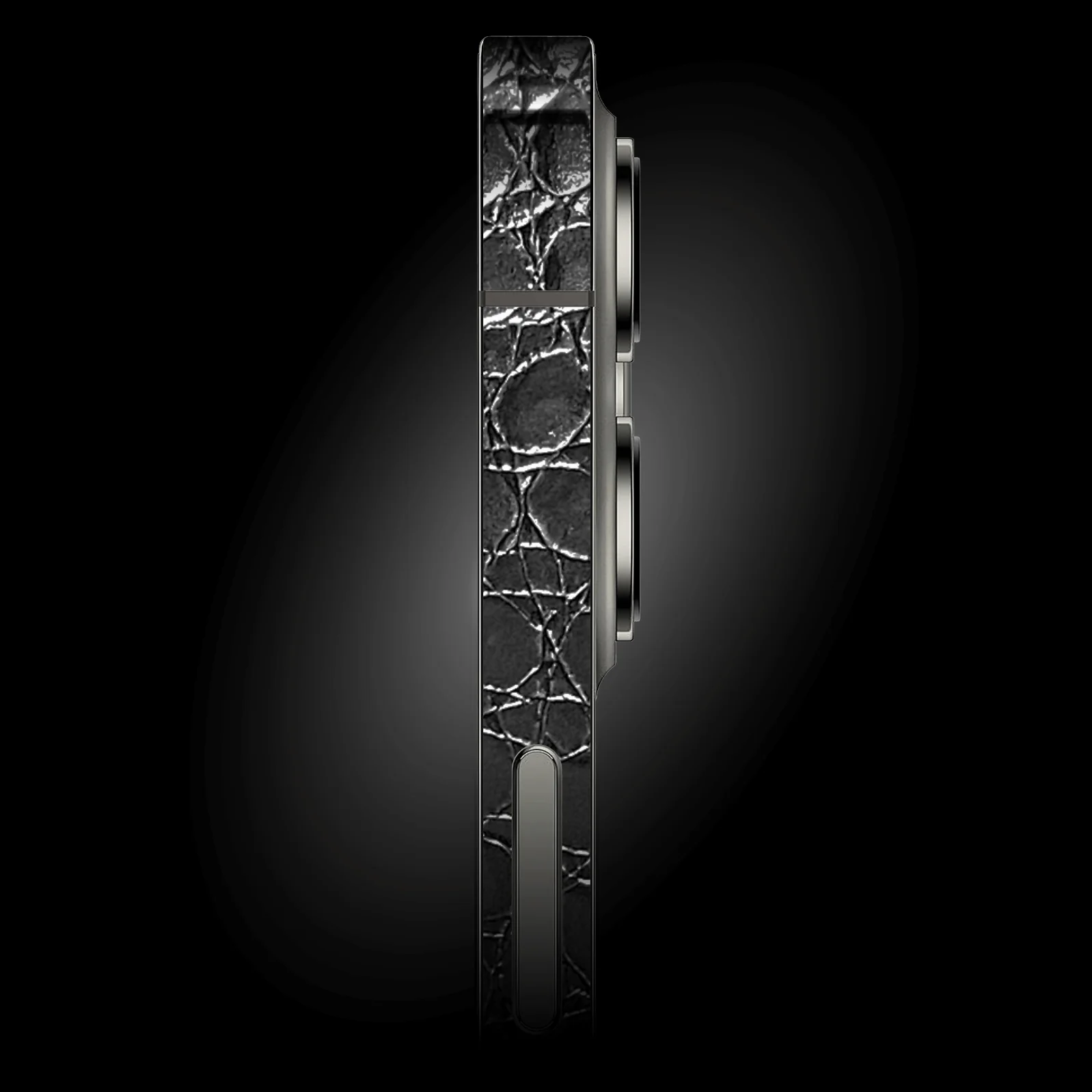 iPhone 13 LUXURIA BLACK ALLIGATOR Leather Skin - Image 2