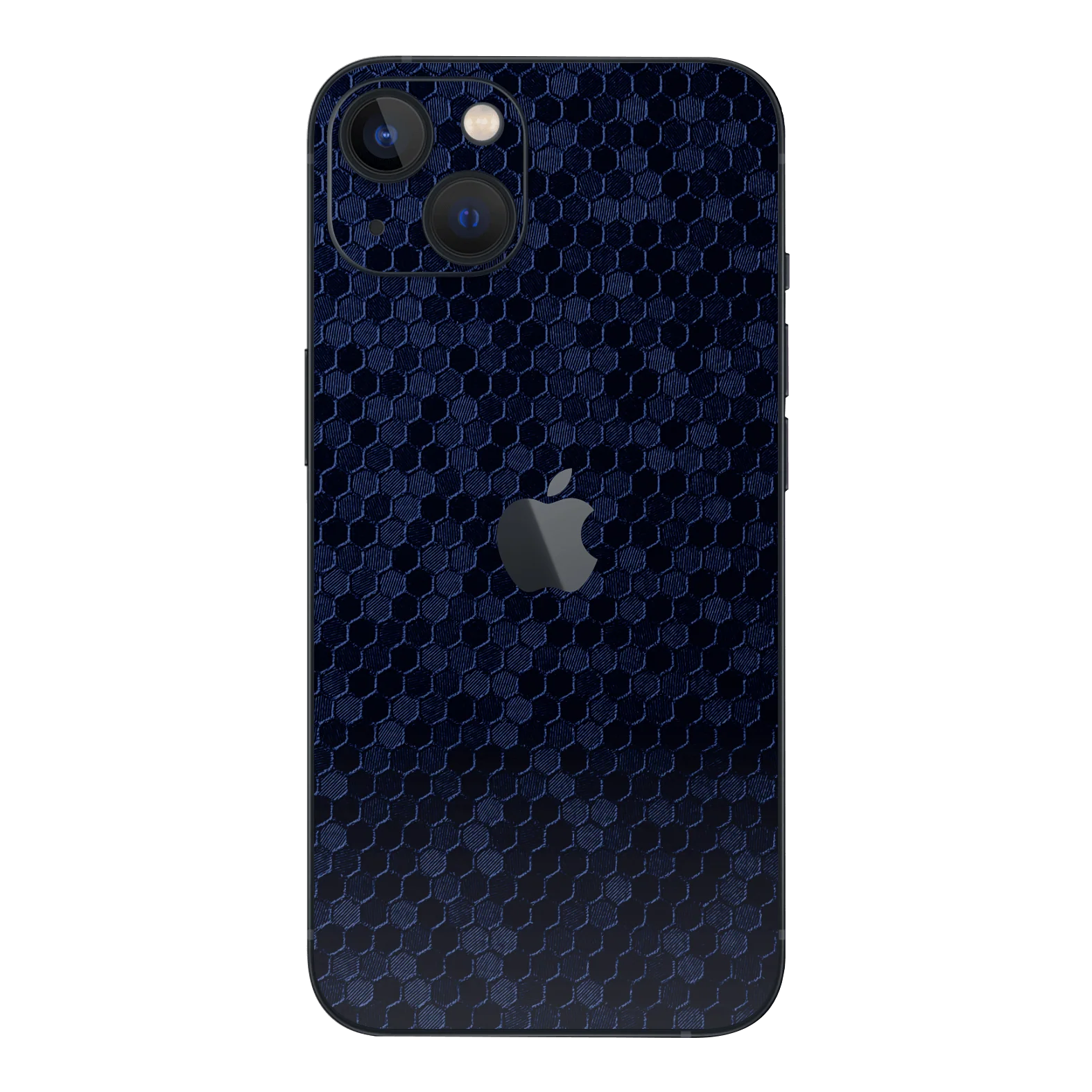 iPhone 13 LUXURIA Navy Blue HONEYCOMB 3D TEXTURED Skin