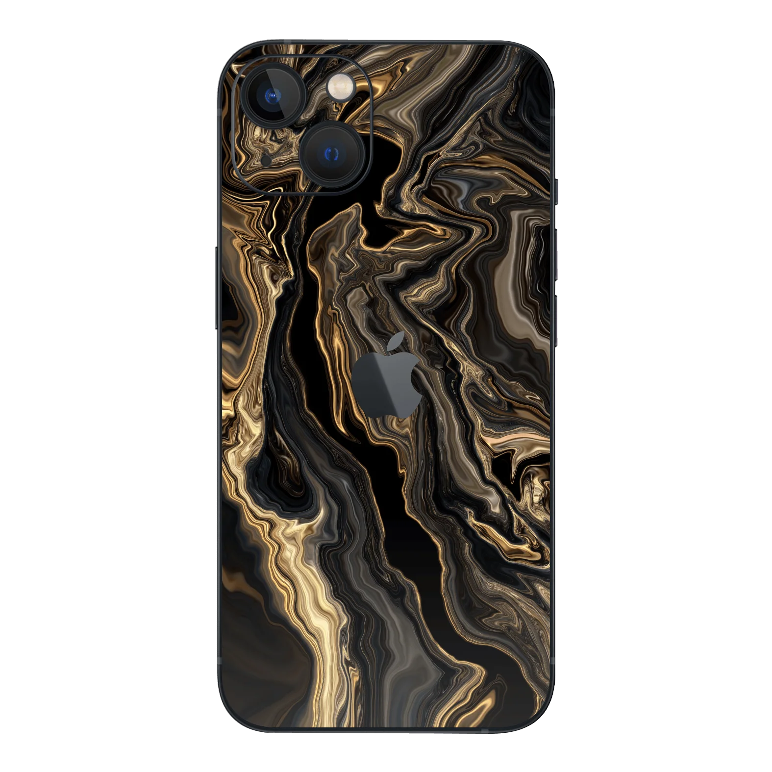 iPhone 13 MINI SIGNATURE AGATE GEODE Black River Skin