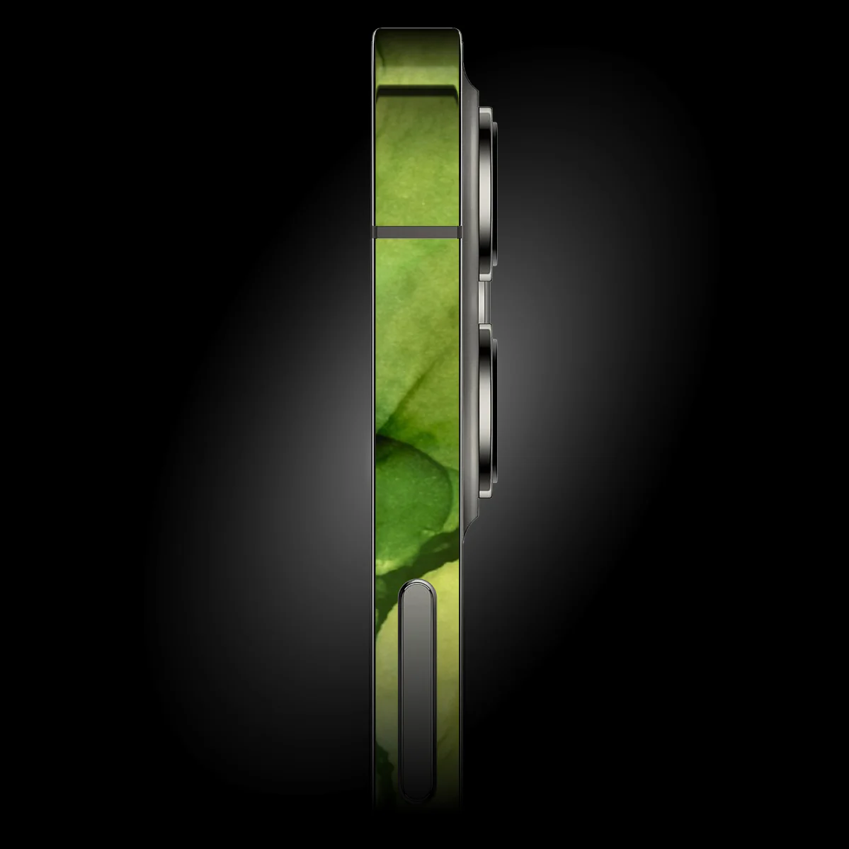 iPhone 13 SIGNATURE AGATE GEODE Green and Soft Yellow Skin - Image 2