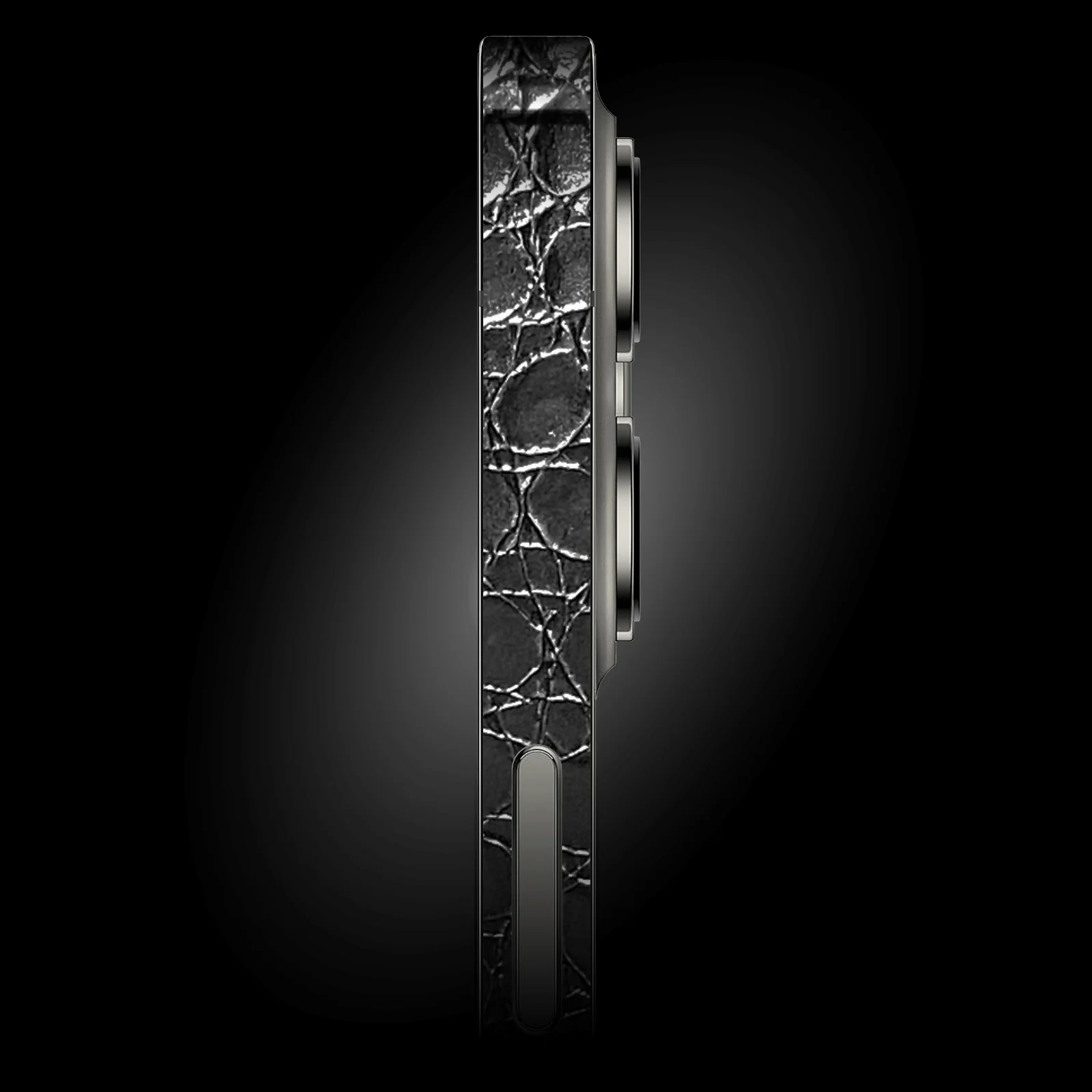 iPhone 14 LUXURIA BLACK ALLIGATOR Leather Textured Skin - Image 2