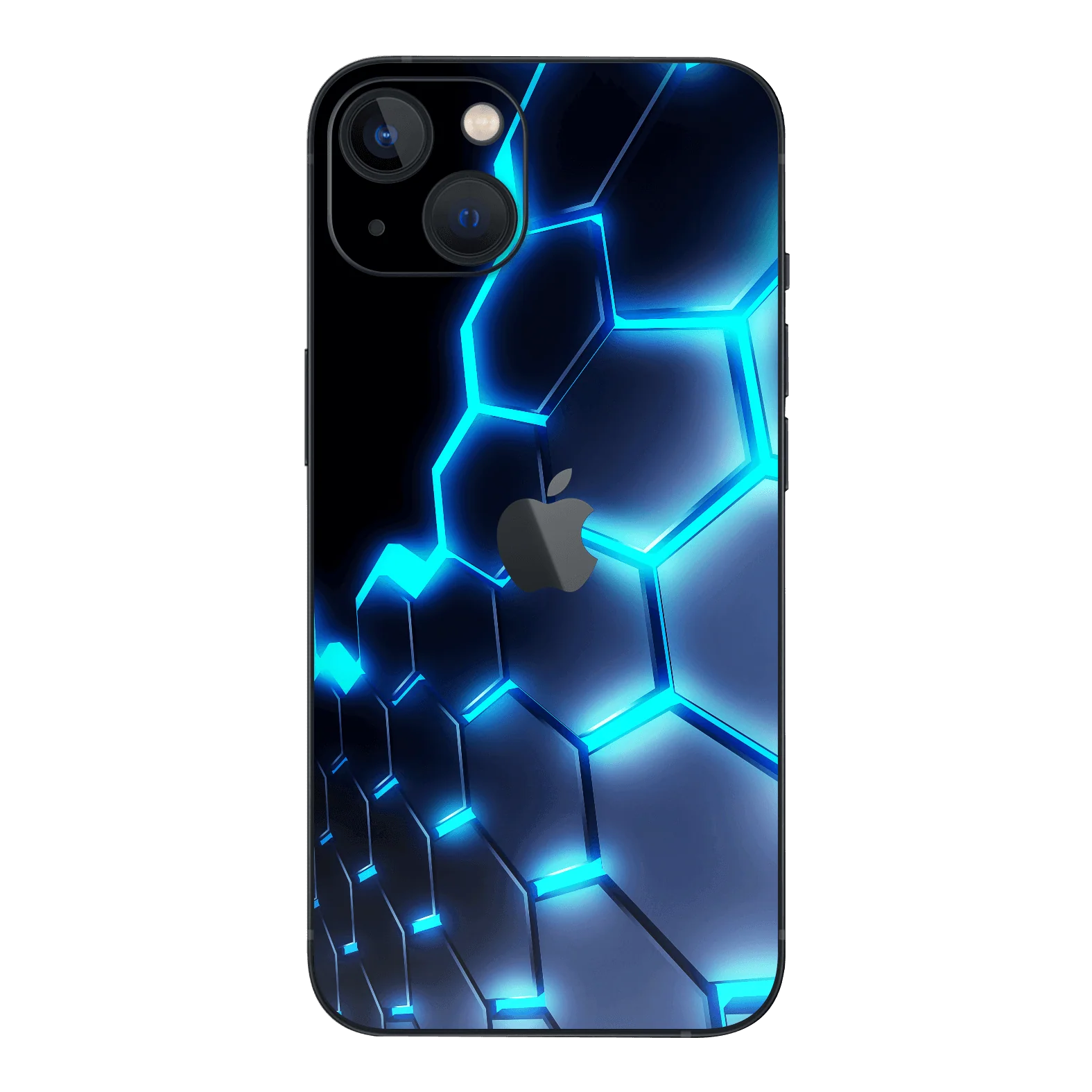 iPhone 14 Plus SIGNATURE Abstract BLUE LAVA Skin