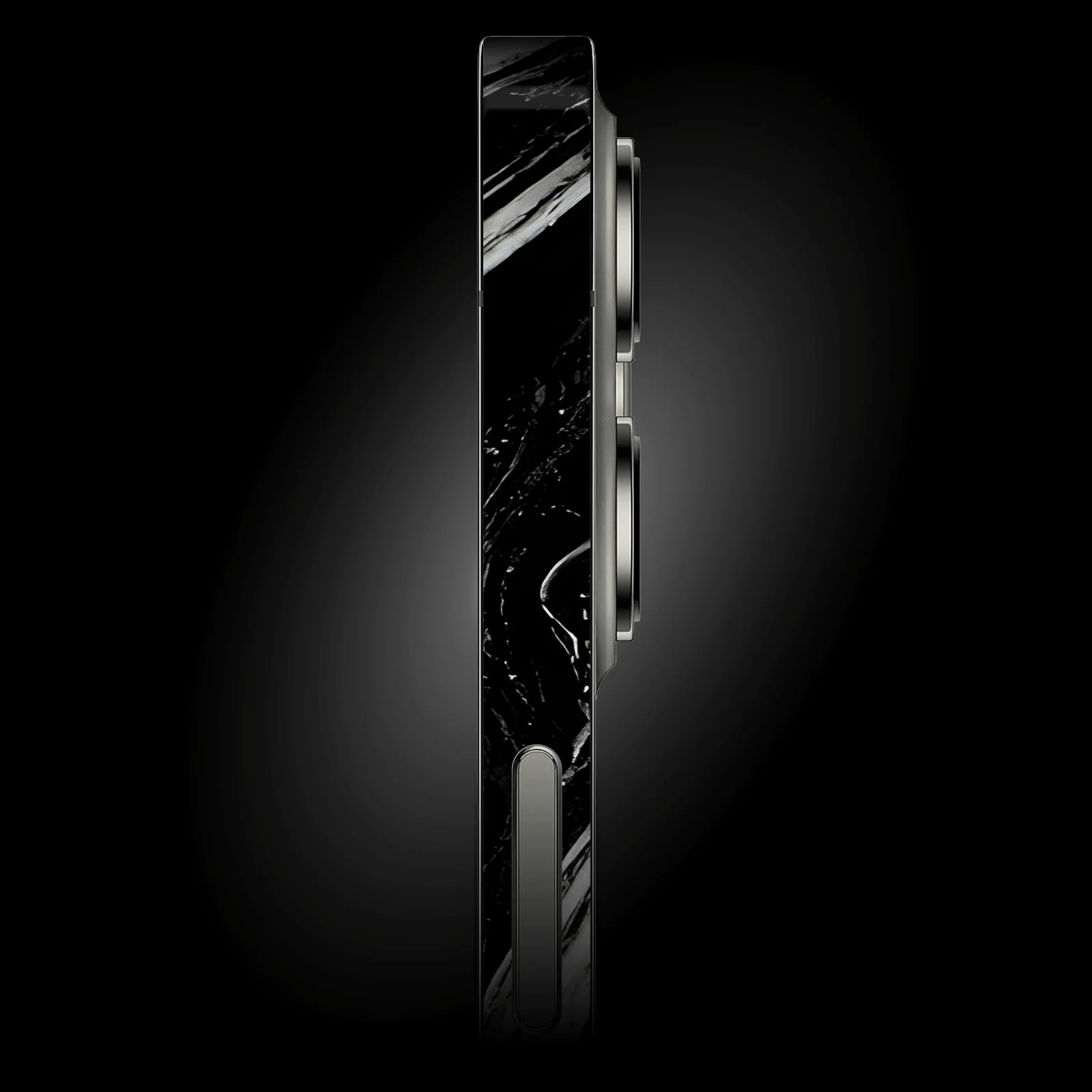 iPhone 14 Plus SIGNATURE Marble Bianco e Nero Skin - Image 2