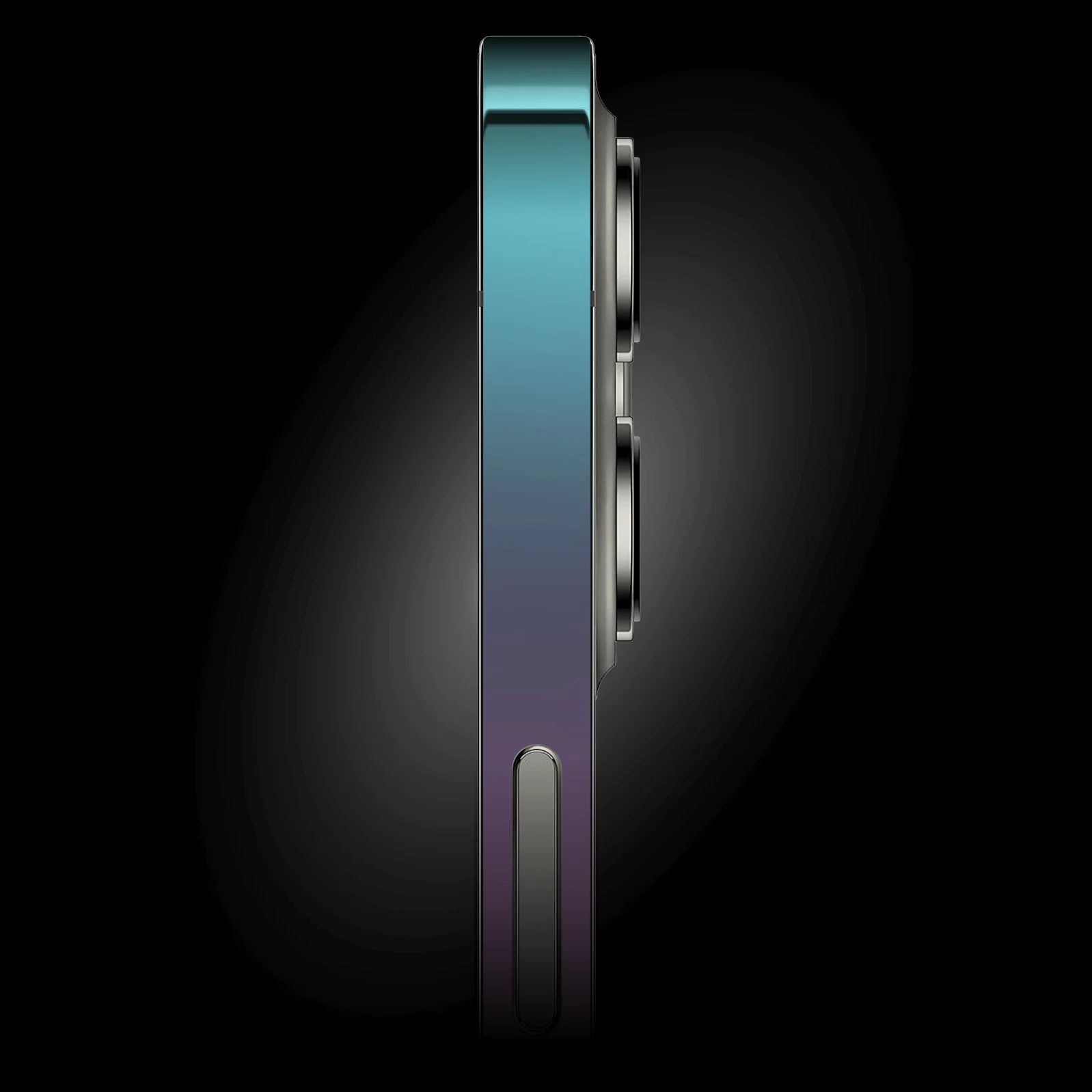 iPhone 14 PRO CHAMELEON TURQUOISE LAVENDER Matt Metallic Skin - Image 2