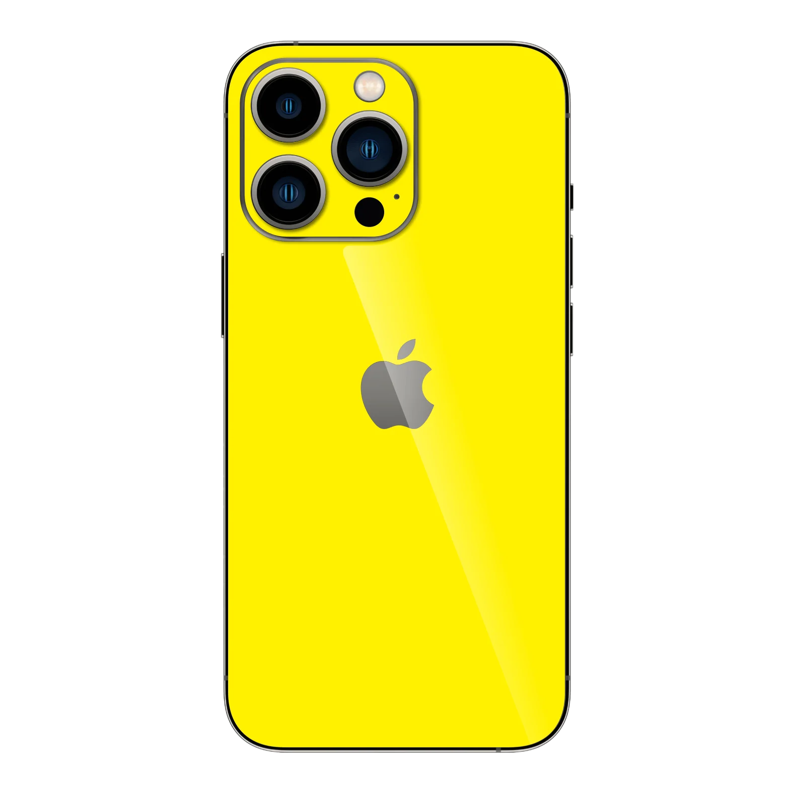 iPhone 14 PRO GLOSSY Lemon Yellow Skin