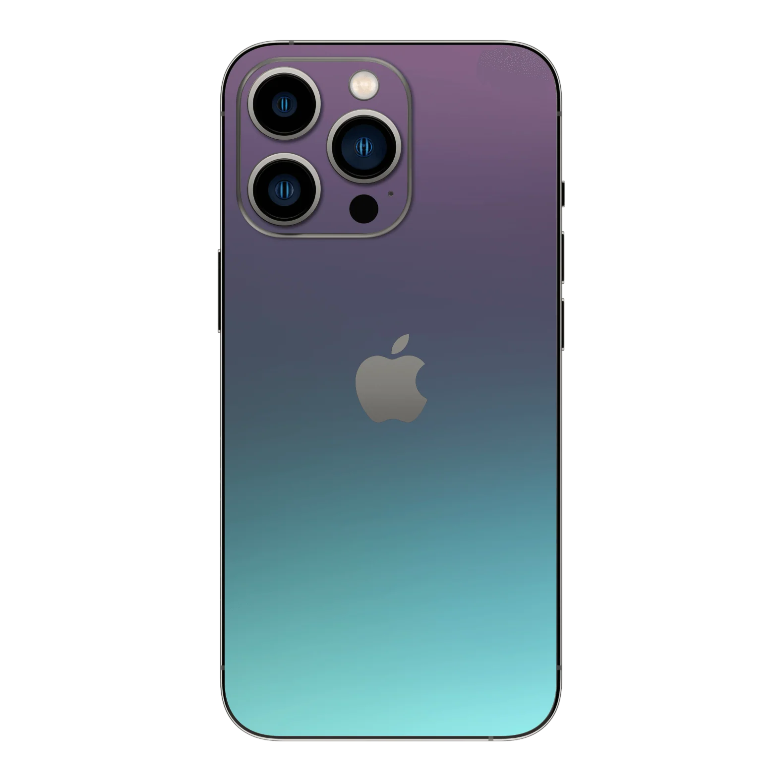 iPhone 14 Pro MAX CHAMELEON TURQUOISE LAVENDER Matt Metallic Skin