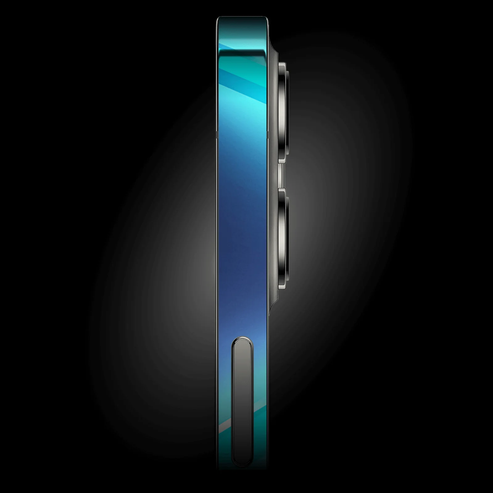 iPhone 14 Pro MAX SIGNATURE Abstract BLUE LAVA Skin - Image 2
