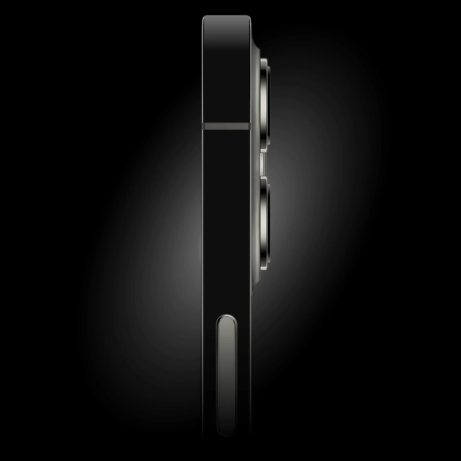 iPhone 14 PRO Soft-Touch PHANTOM Black StealthMatte Skin - Image 2