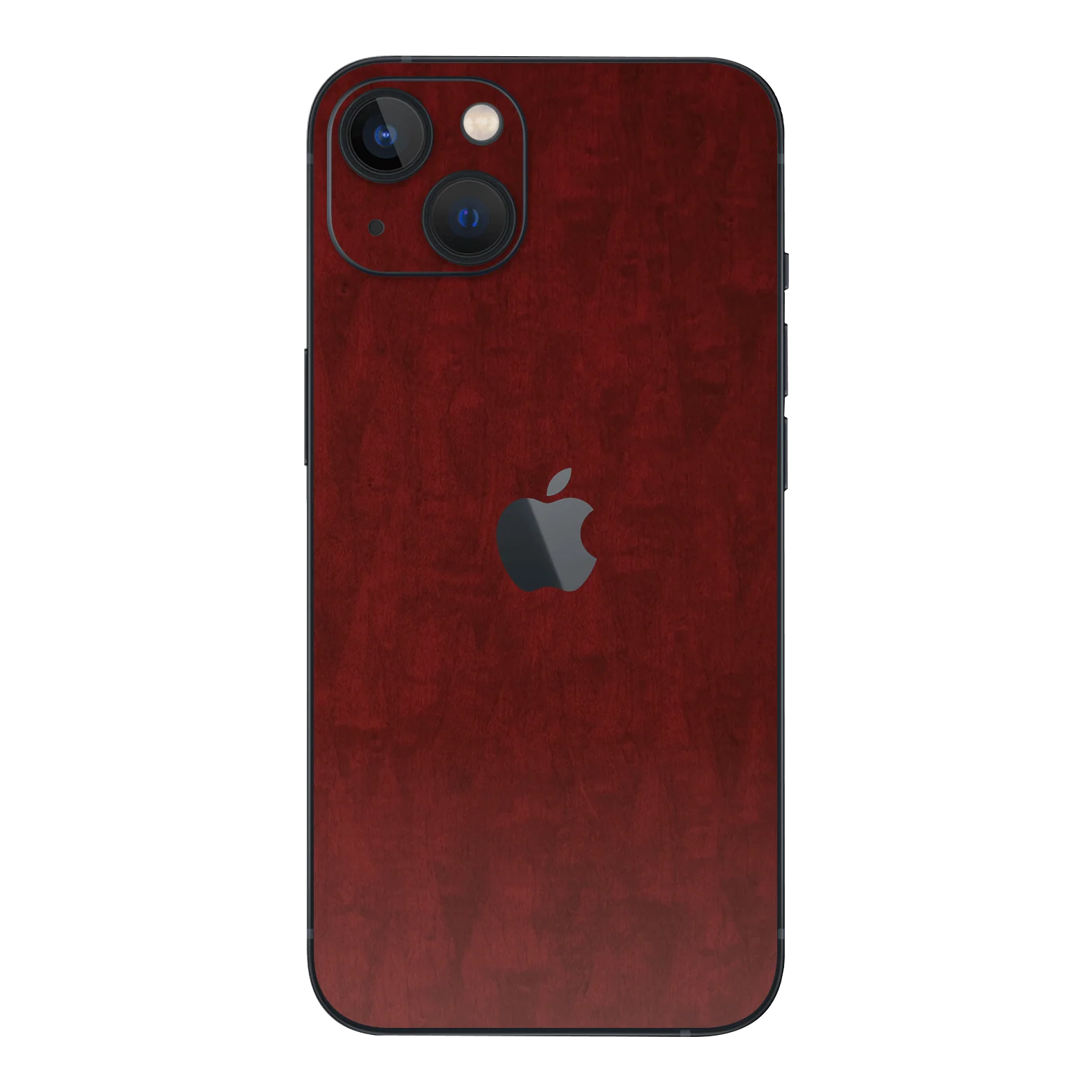 iPhone 15 LUXURIA Scarlet Satin Wood Skin