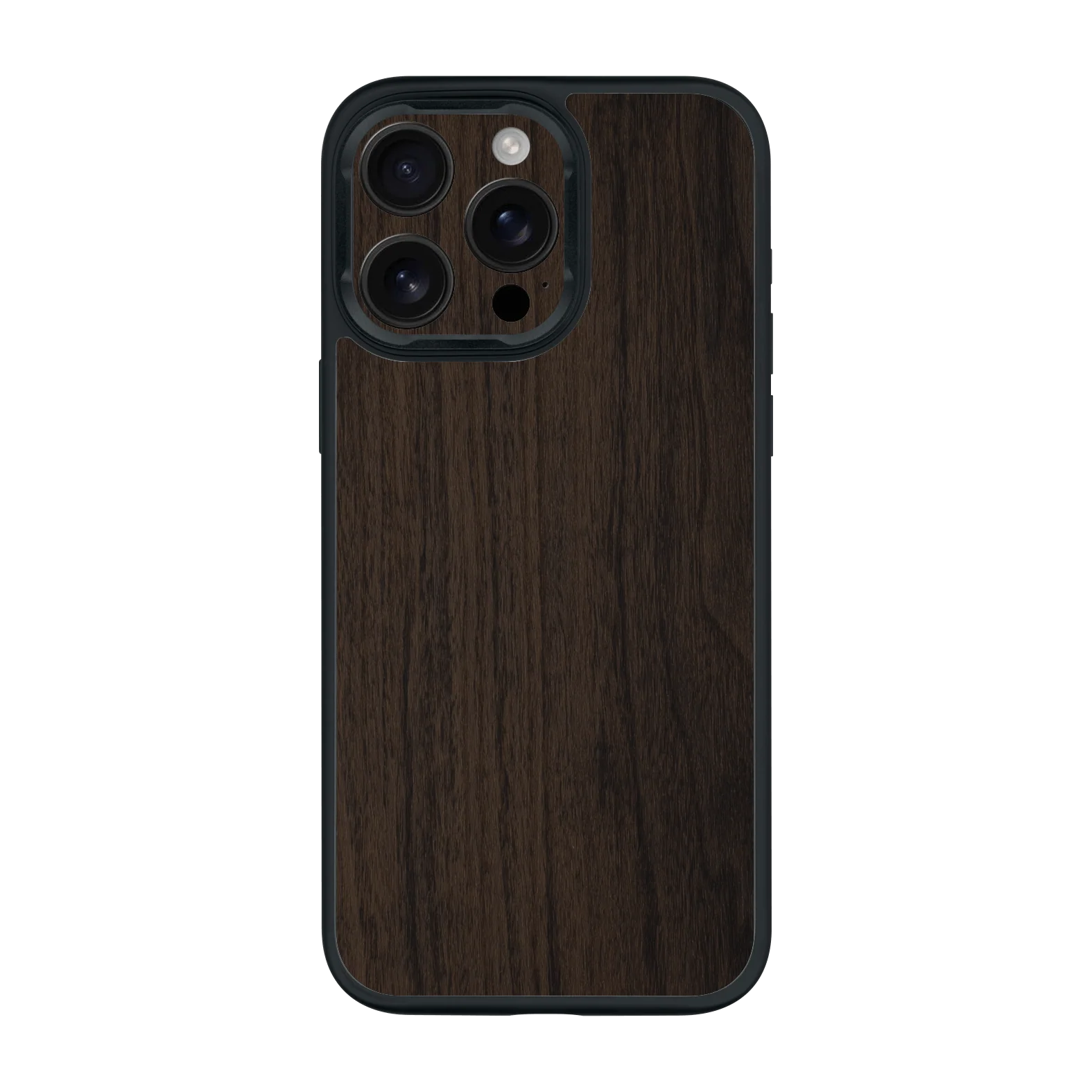 iPhone 15 Pro MAX Qcaze - LUXURIA Textured DARK WALNUT (Case + Skin Kit)