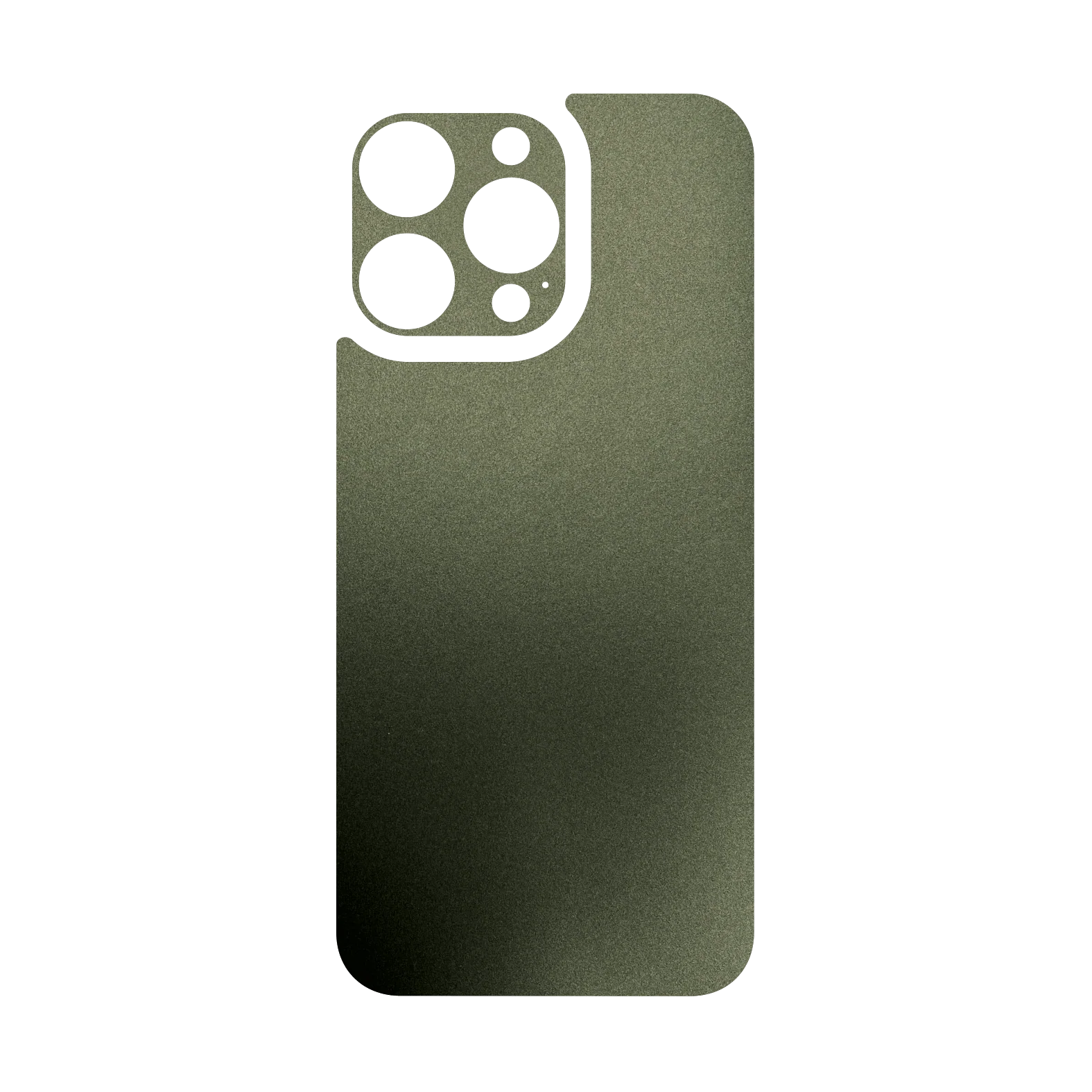 iPhone 15 Pro MAX Qcaze - Military Green Metallic (Case + Skin Kit) - Image 3