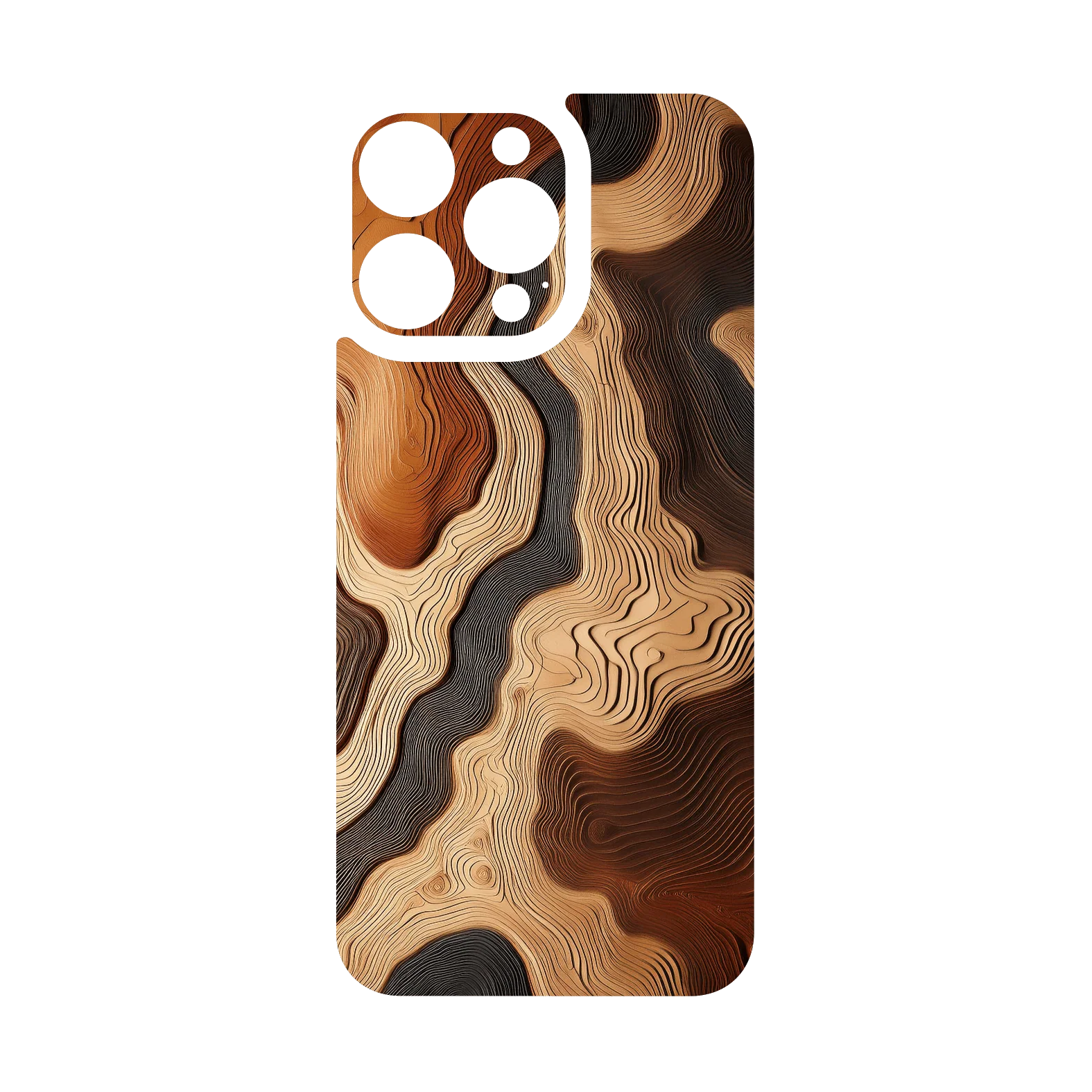 iPhone 15 Pro MAX Qcaze - SIGNATURE Dune Écru (Case + Skin Kit) - Image 3