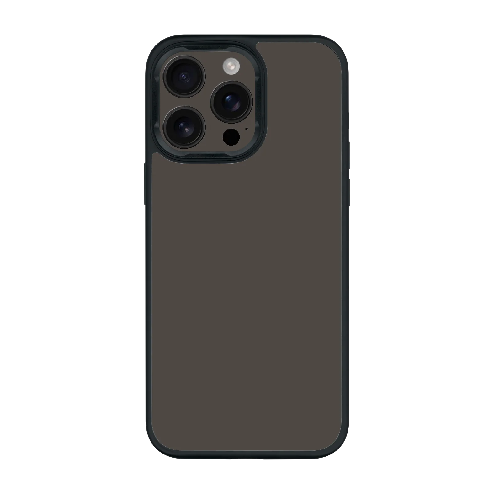 iPhone 15 Pro MAX Qcaze - Soft-Touch MystiQ Grey StealthMatte (Case + Skin Kit)