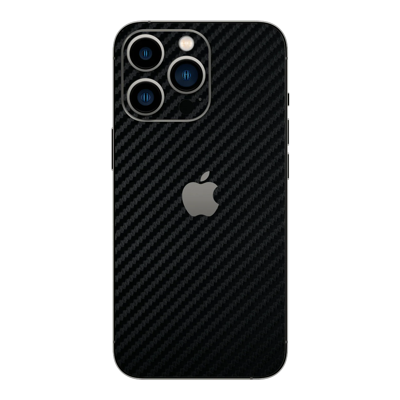 iPhone 15 Pro MAX Textured CARBON Fibre Skin - BLACK