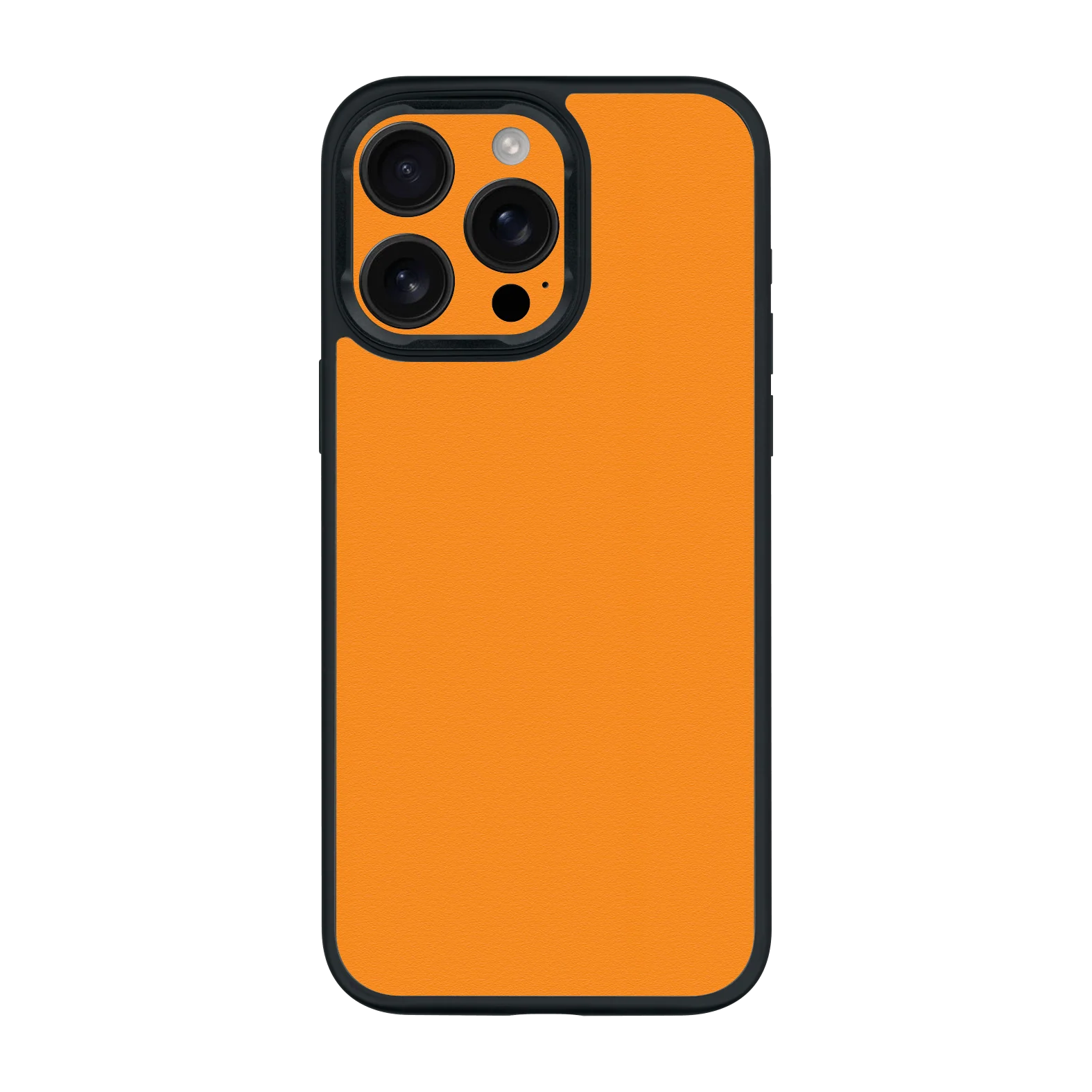 iPhone 15 PRO Qcaze - LUXURIA Sunrise Orange Matt Textured (Case + Skin Kit)