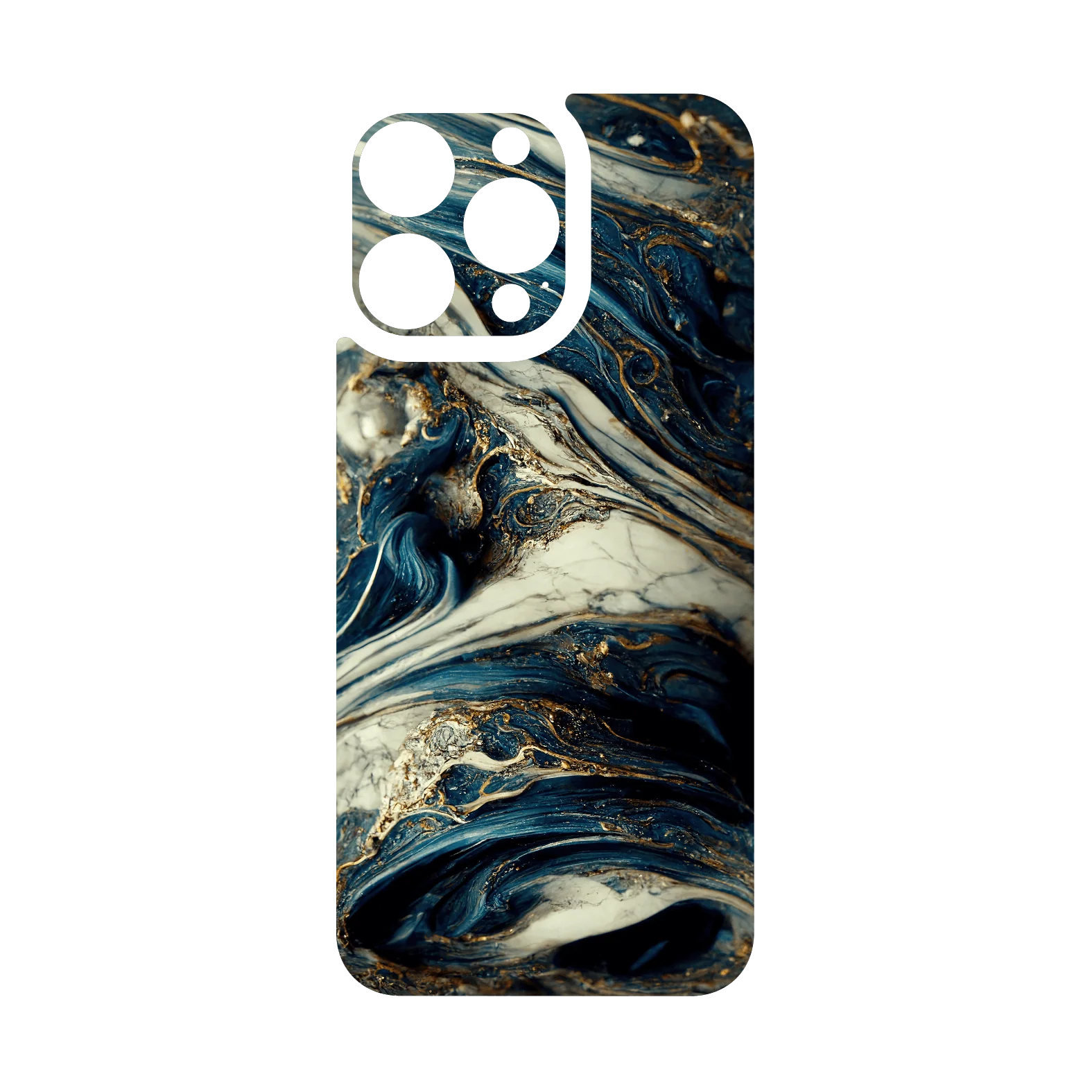 iPhone 15 PRO Qcaze - SIGNATURE AGATE GEODE Naia (Case + Skin Kit) - Image 3