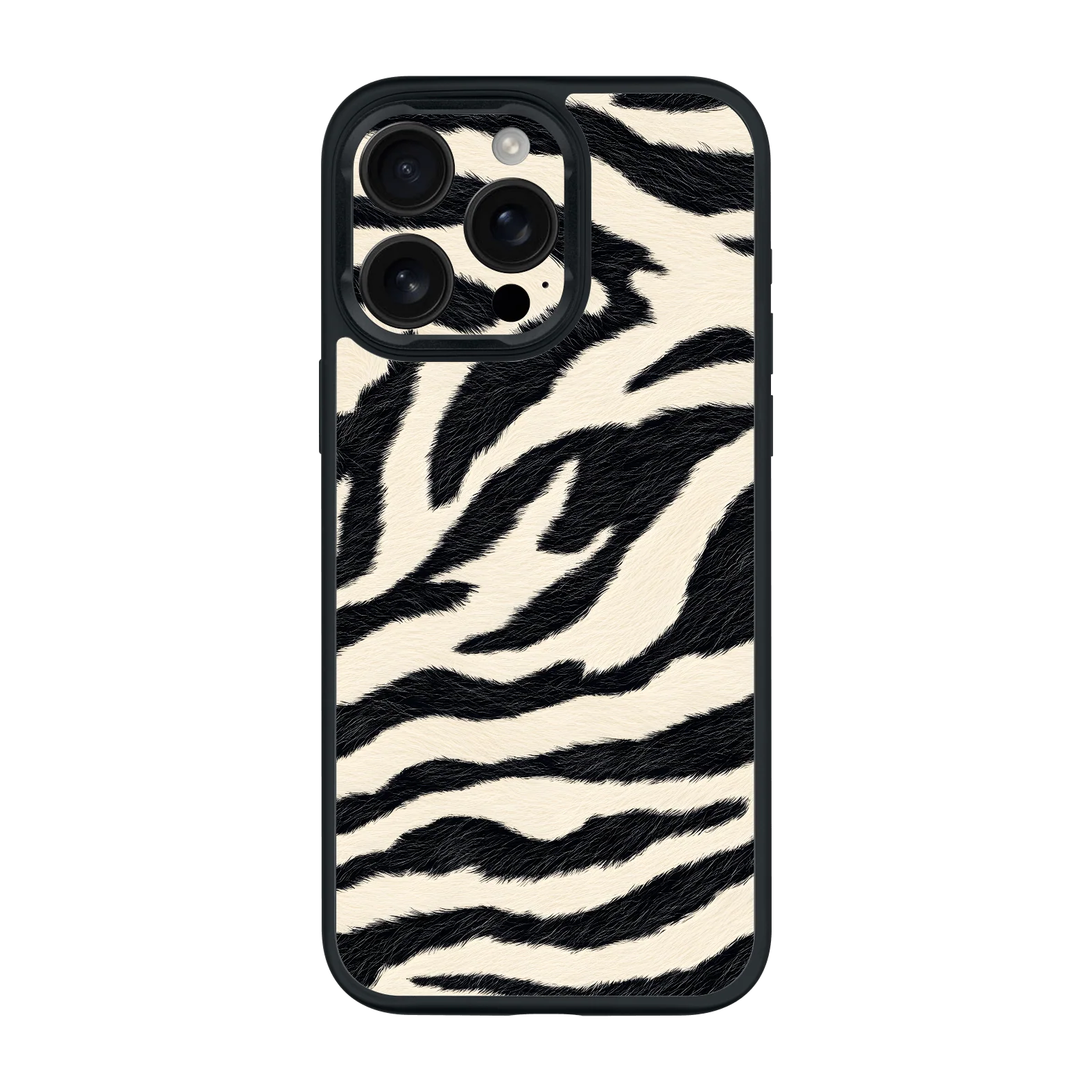 iPhone 15 PRO Qcaze - SIGNATURE Zebré Royale (Case + Skin Kit)