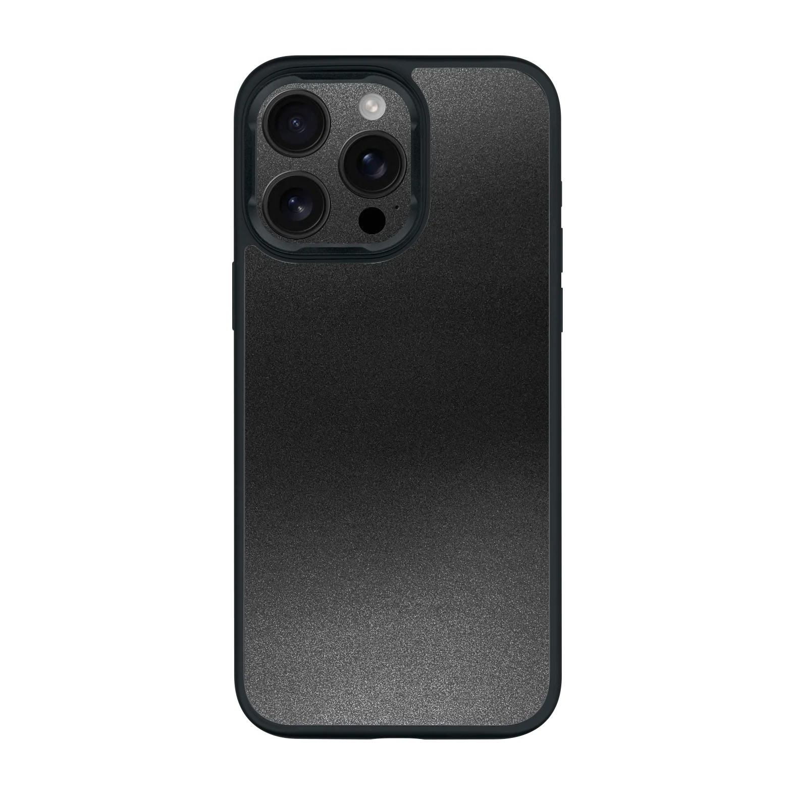 iPhone 15 PRO Qcaze - Space Grey MATT Metallic (Case + Skin Kit)