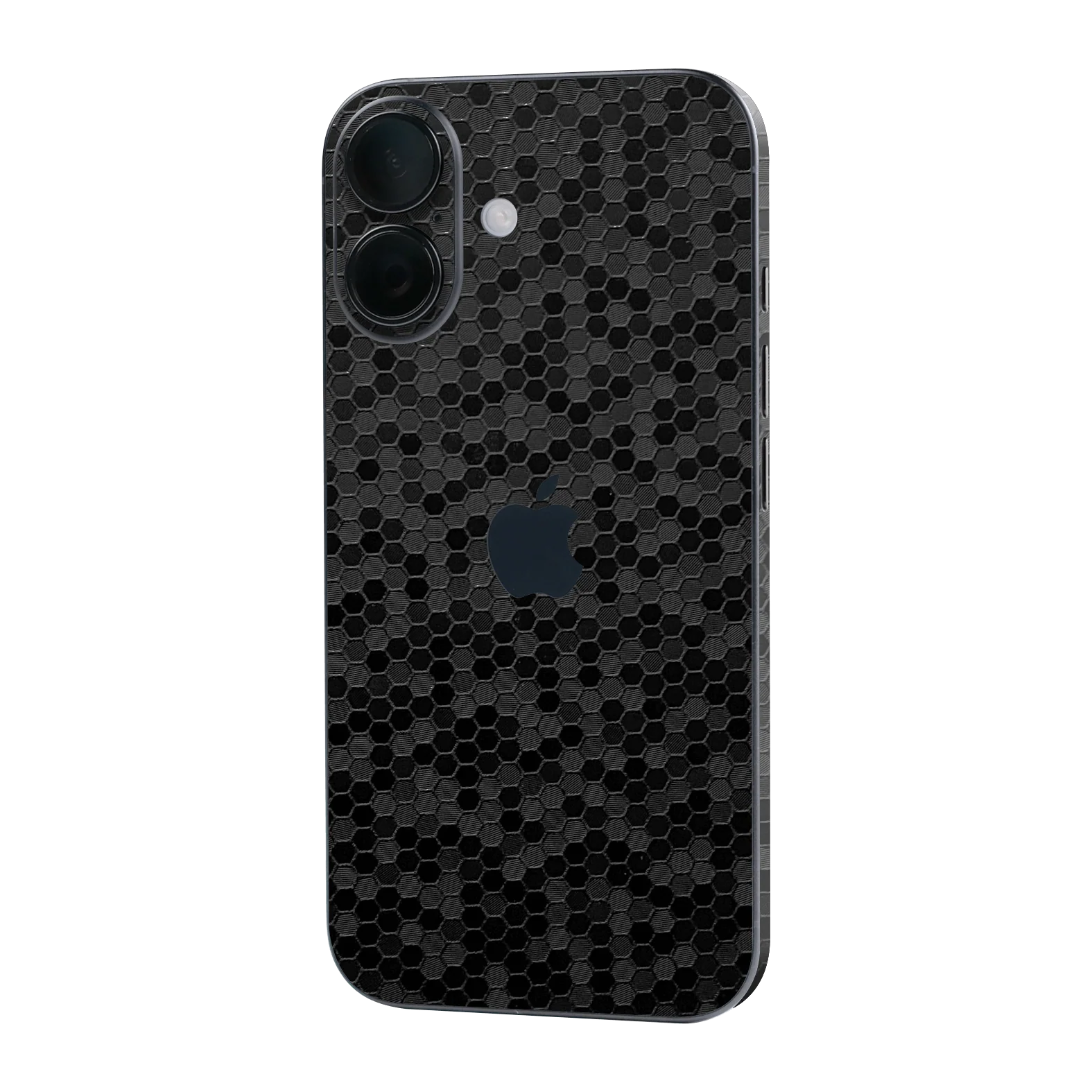 iPhone 16 LUXURIA BLACK HONEYCOMB 3D TEXTURED Skin
