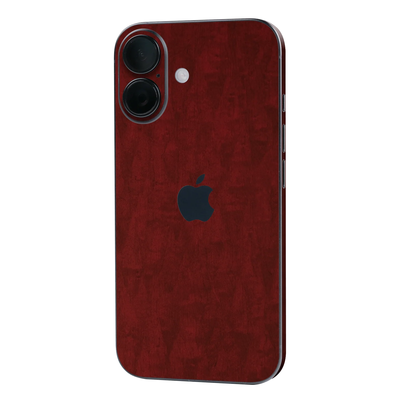 iPhone 16 LUXURIA Scarlet Satin Wood Skin