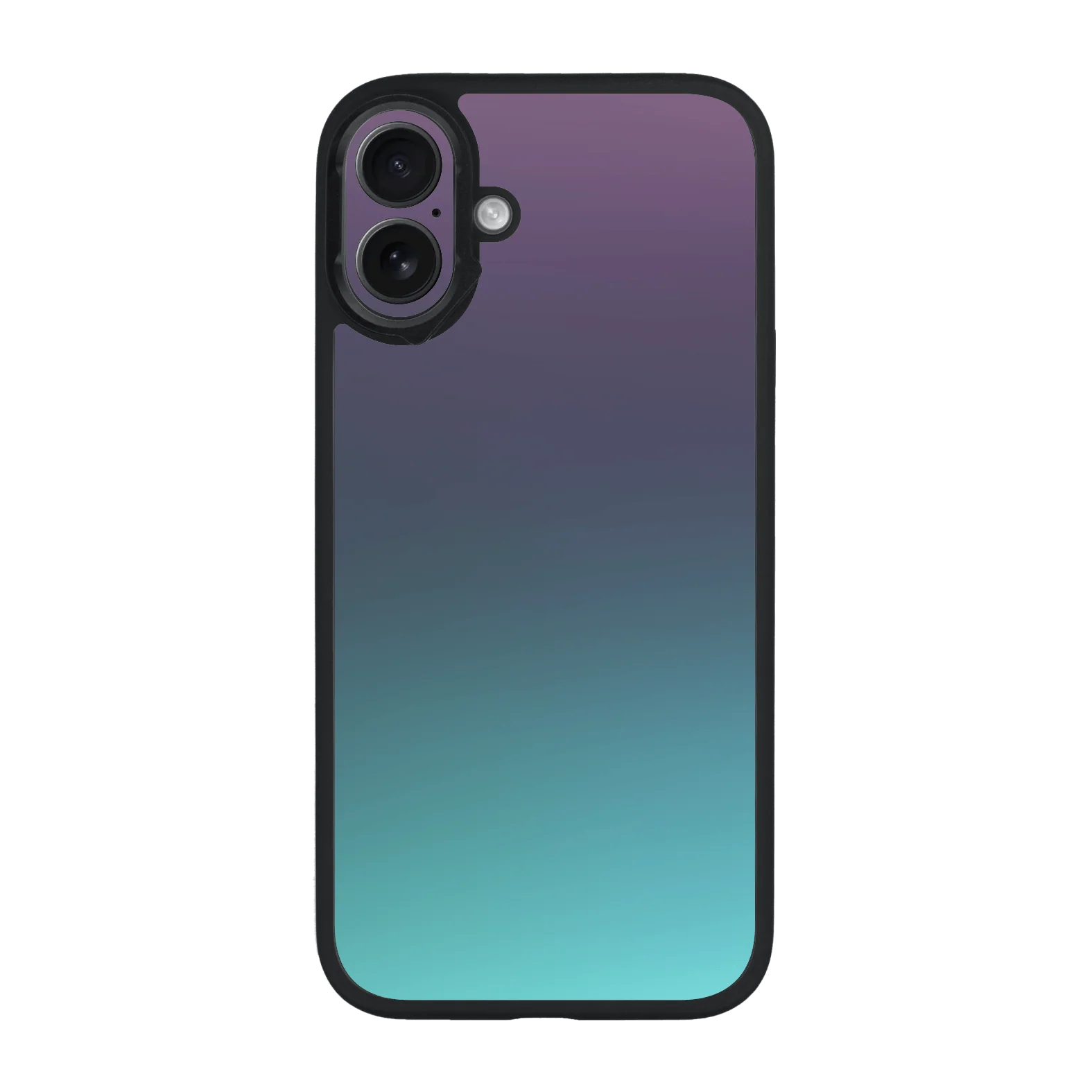 iPhone 16 Plus Qcaze - CHAMELEON TURQUOISE LAVENDER Matt Metallic (Case + Skin Kit)