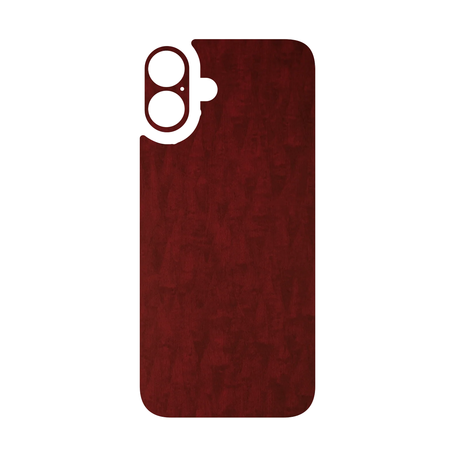 iPhone 16 Plus Qcaze - LUXURIA Scarlet Satin Wood (Case + Skin Kit) - Image 3