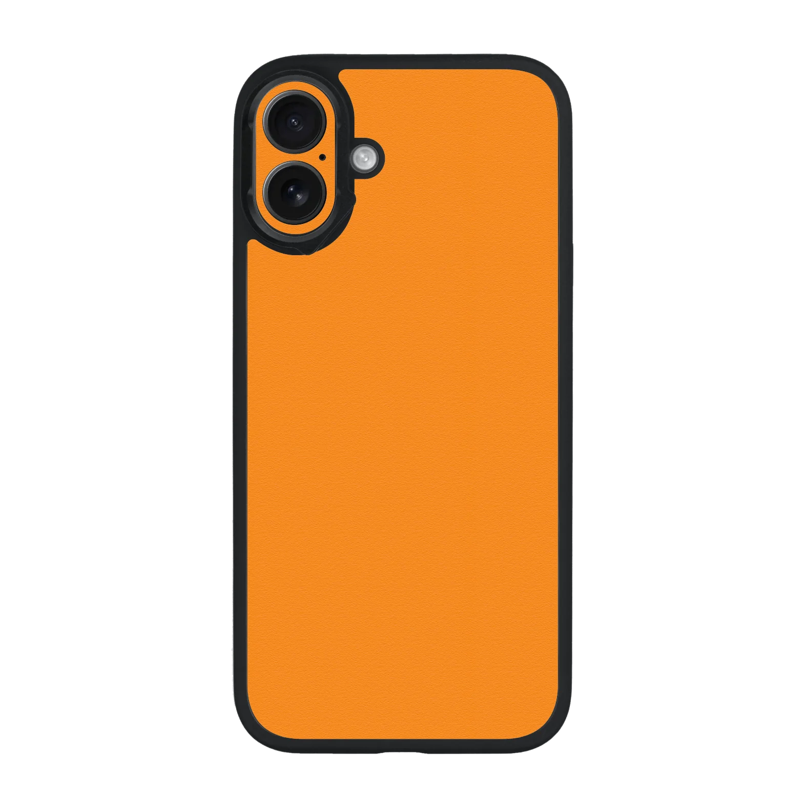 iPhone 16 Plus Qcaze - LUXURIA Sunrise Orange Matt Textured (Case + Skin Kit)