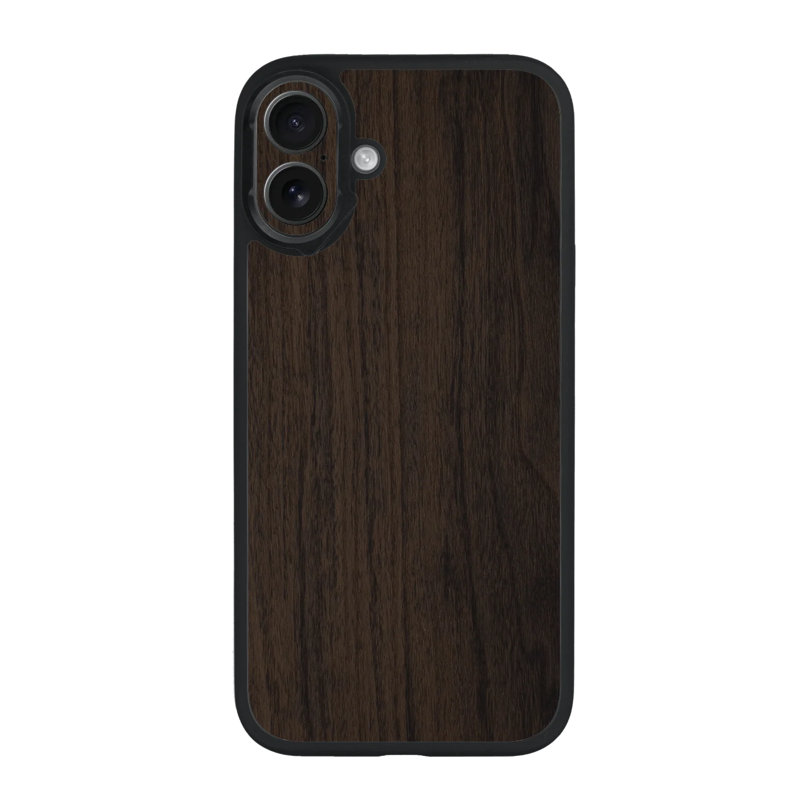iPhone 16 Plus Qcaze - LUXURIA Textured DARK WALNUT (Case + Skin Kit)