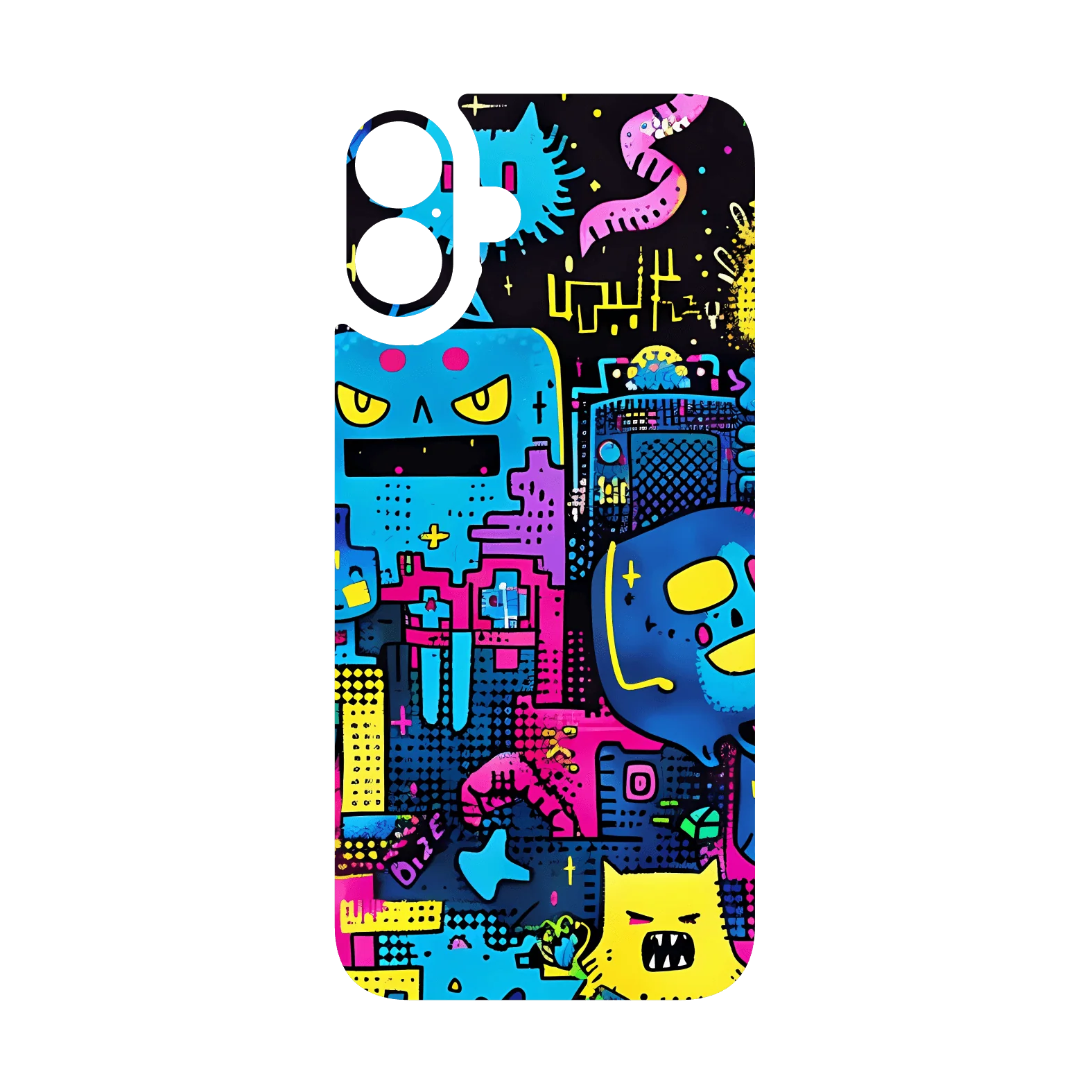 iPhone 16 Plus Qcaze - SIGNATURE Arcade Rave (Case + Skin Kit) - Image 3