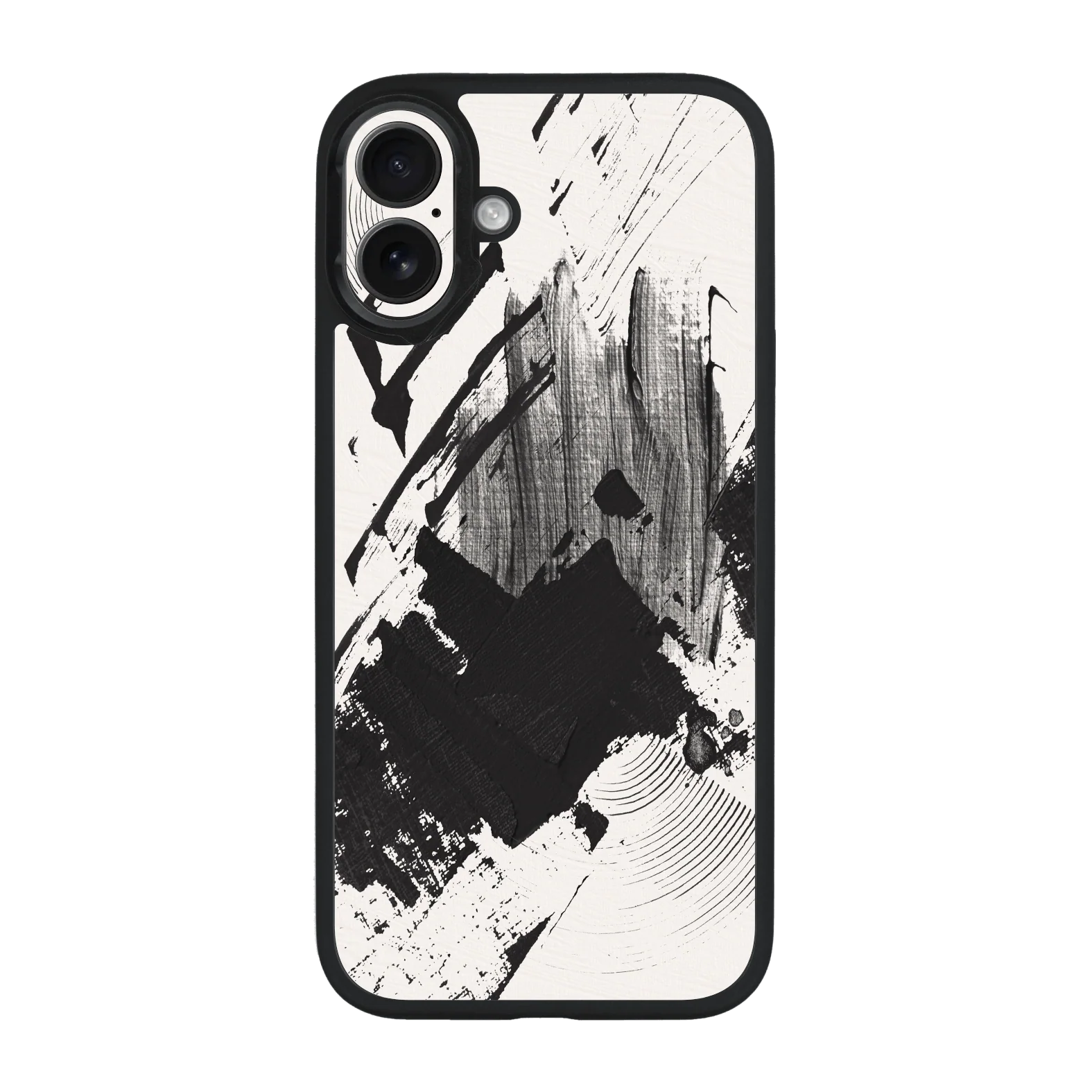 iPhone 16 Plus Qcaze - SIGNATURE Black & White Madness (Case + Skin Kit)