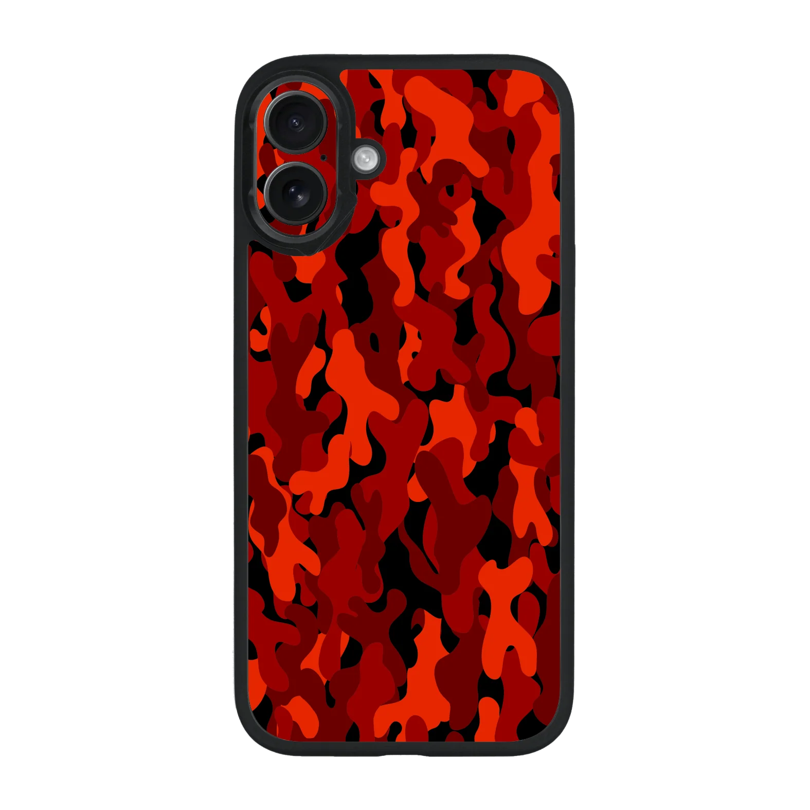 iPhone 16 Plus Qcaze - SIGNATURE Fire CAMO (Case + Skin Kit)