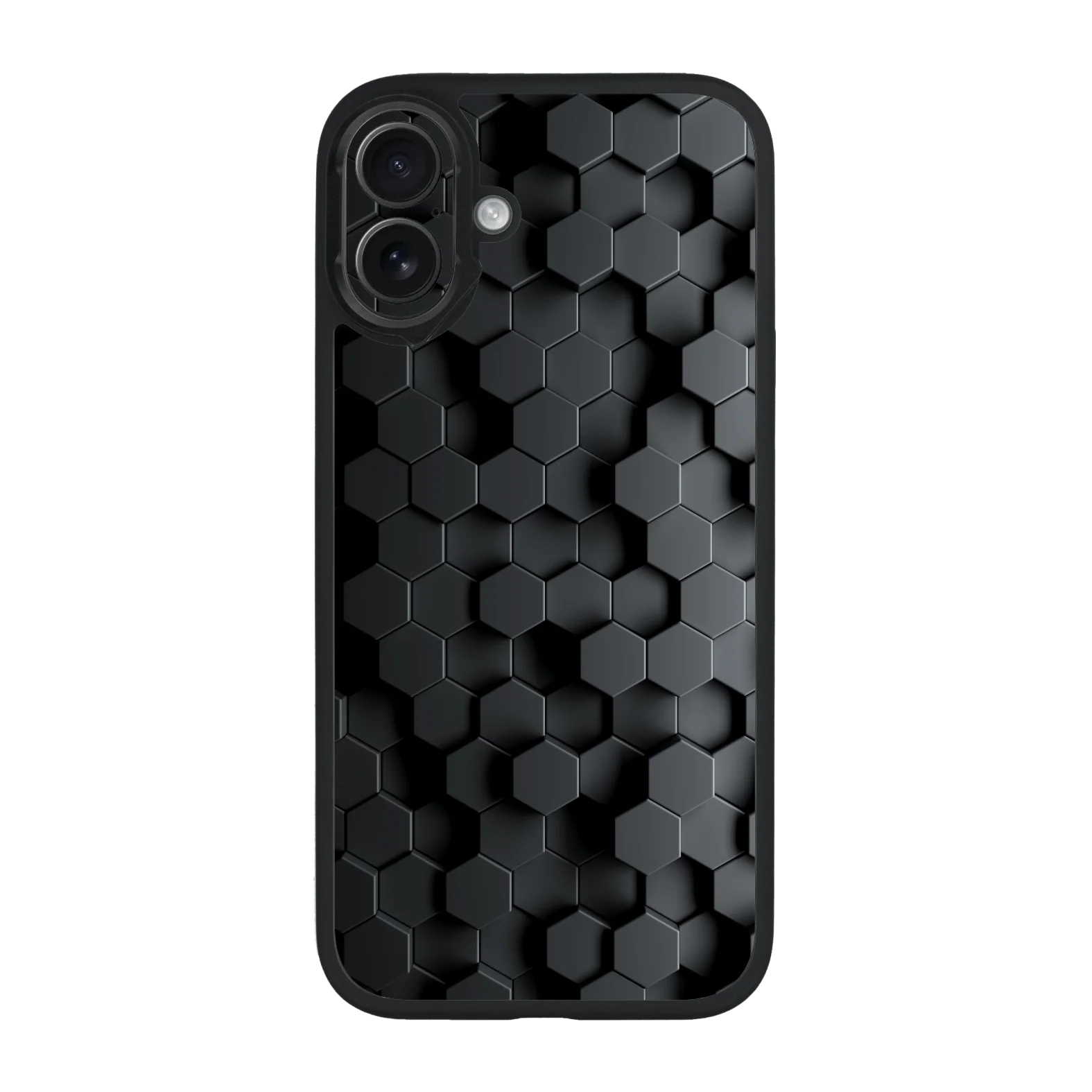 iPhone 16 Plus Qcaze - SIGNATURE Hexagonal Reaction (Case + Skin Kit)