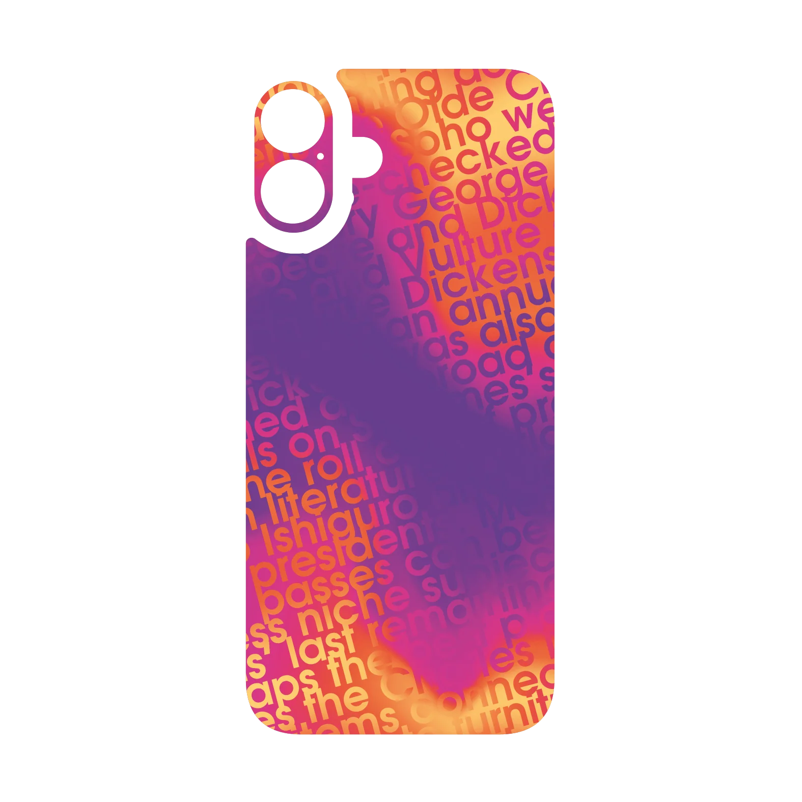 iPhone 16 Plus Qcaze - SIGNATURE Inferno Swirl (Case + Skin Kit) - Image 3