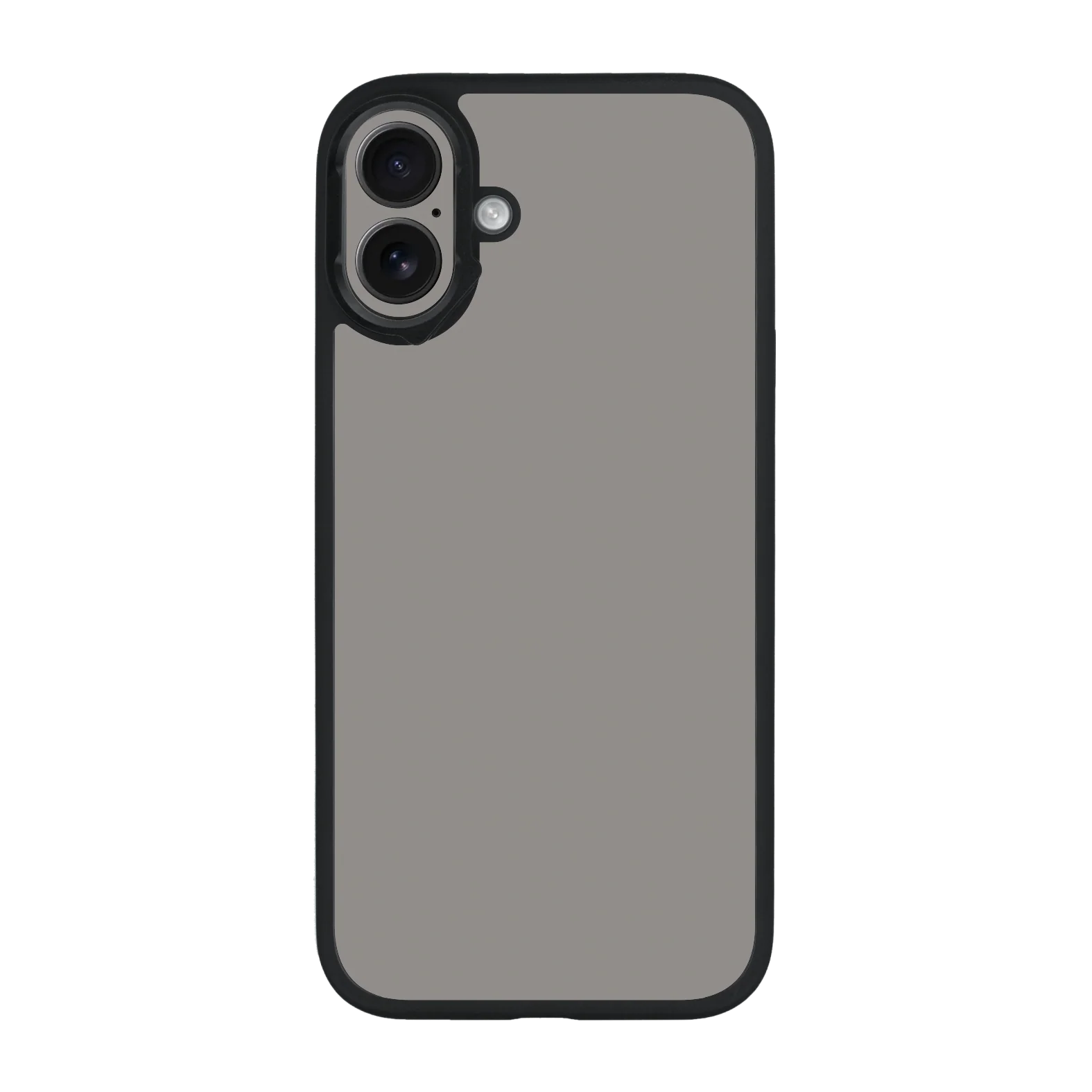 iPhone 16 Plus Qcaze - Soft-Touch LUNAR Grey StealthMatte (Case + Skin Kit)